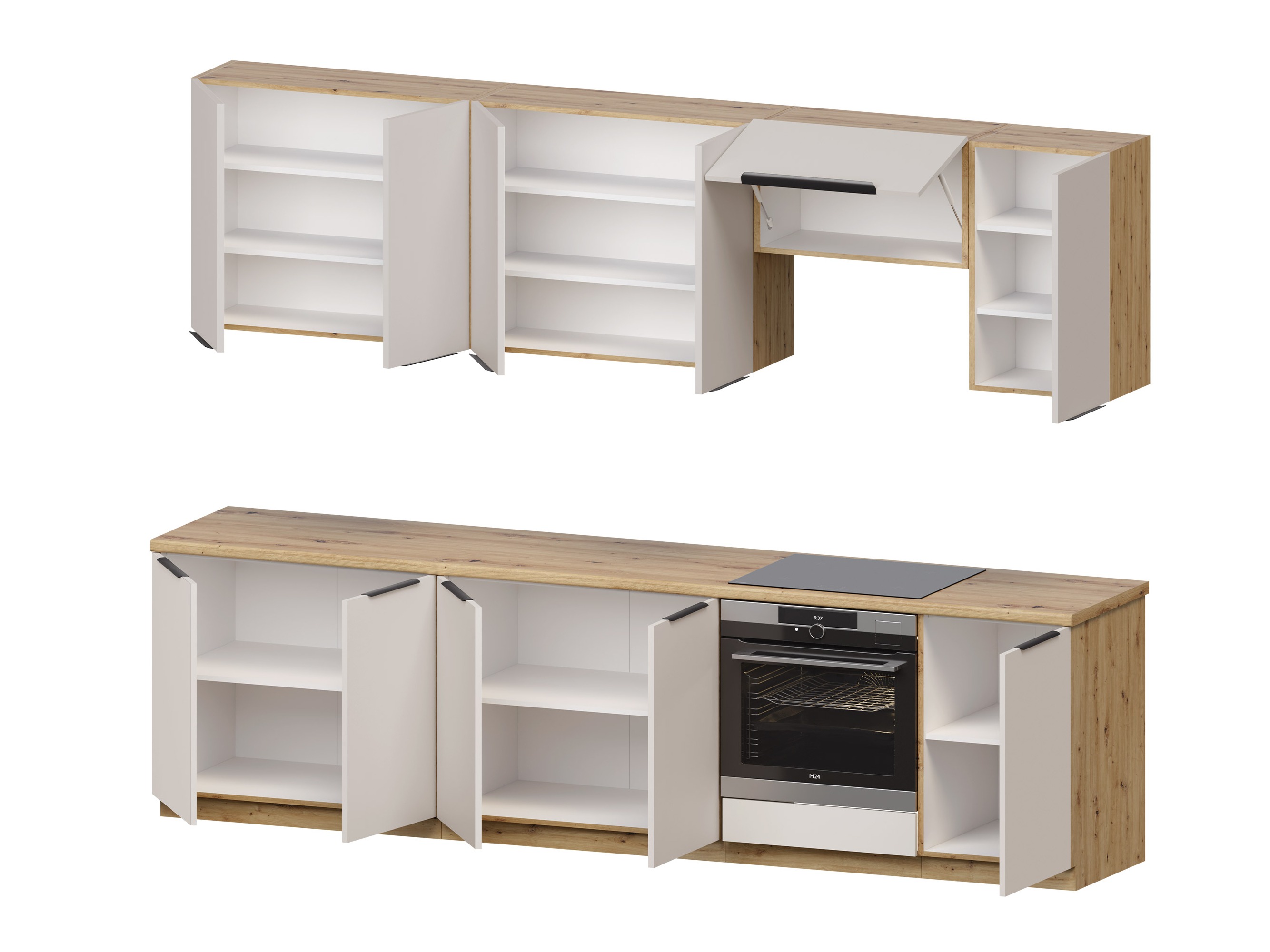 Conjunto de cocina modular Sole 158