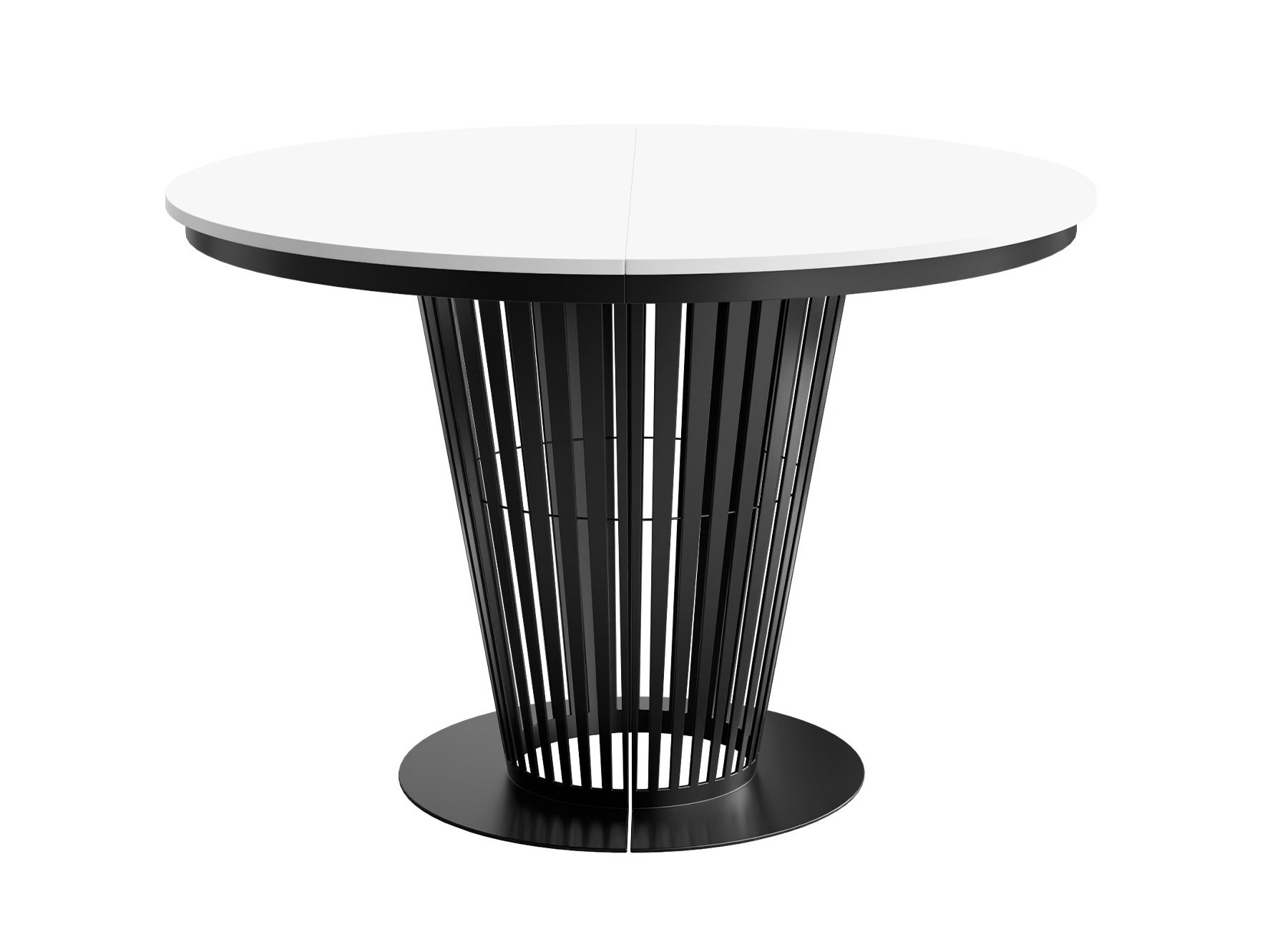 Mesa Oswego 179 (Negro + Blanco)