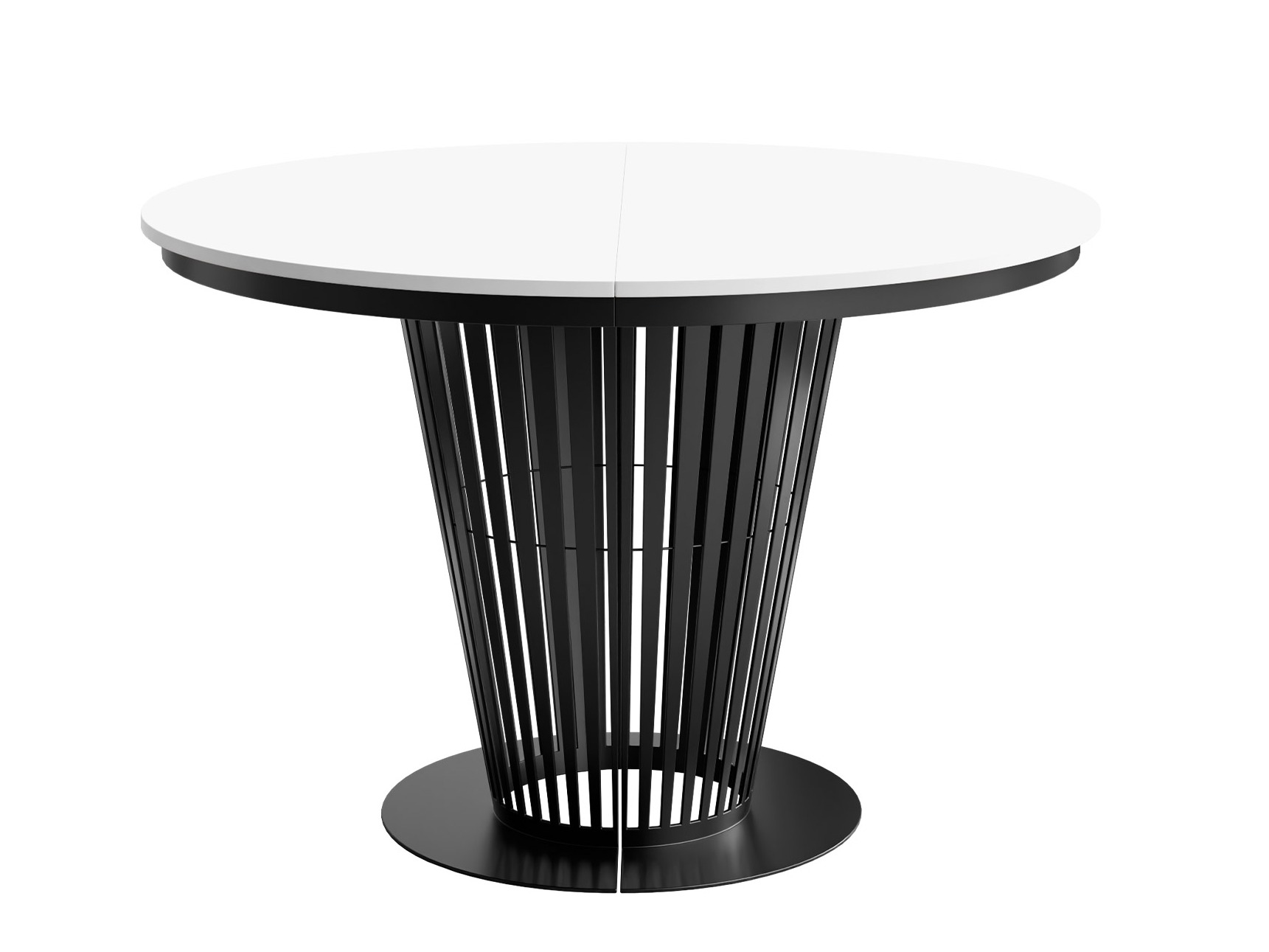 Mesa Oswego 181 (Negro + Blanco)