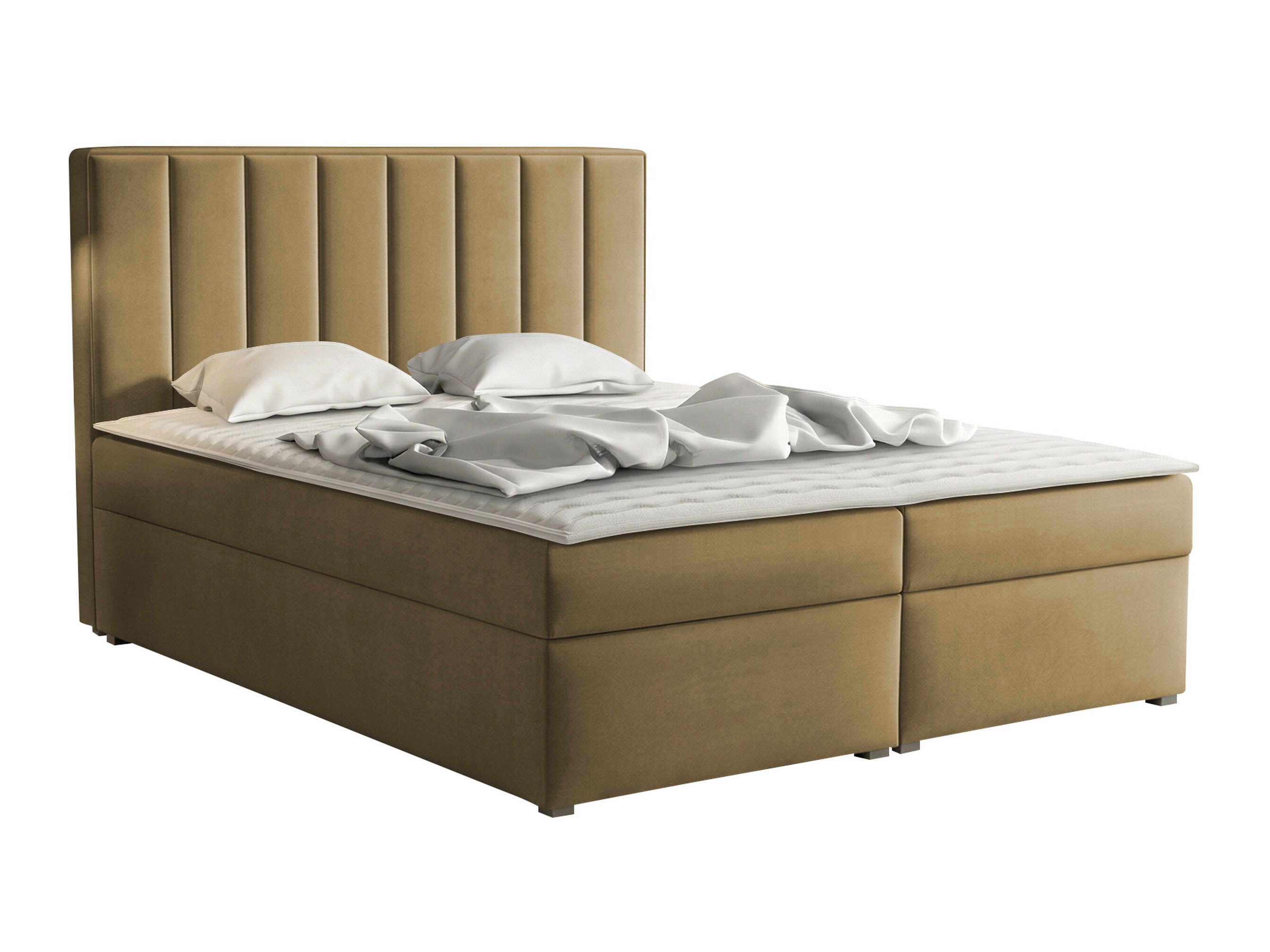 Cama continental Pomona 116 (Magic terciopelo 2206)
