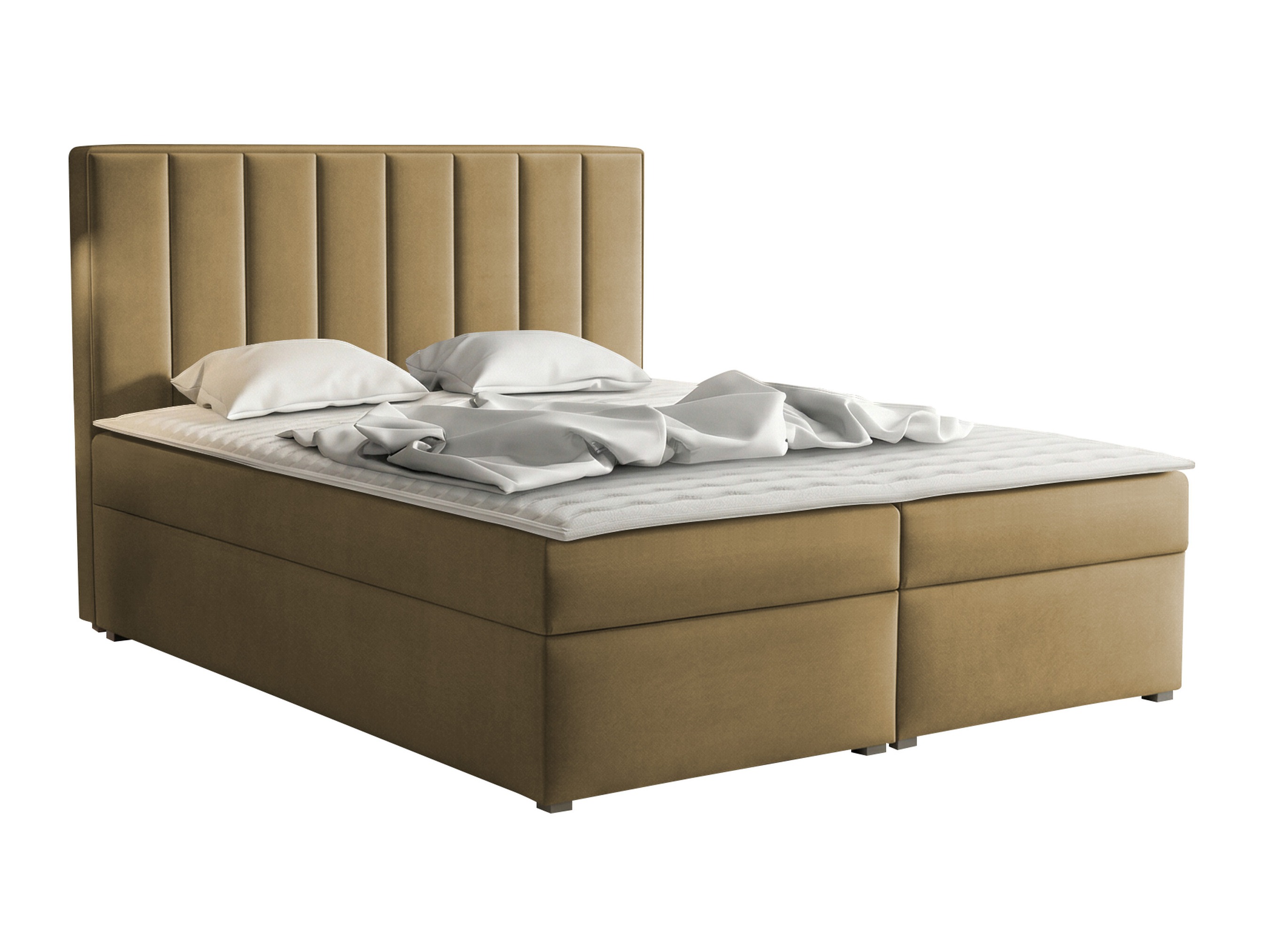 Cama continental Pomona 116 (Magic terciopelo 2206)