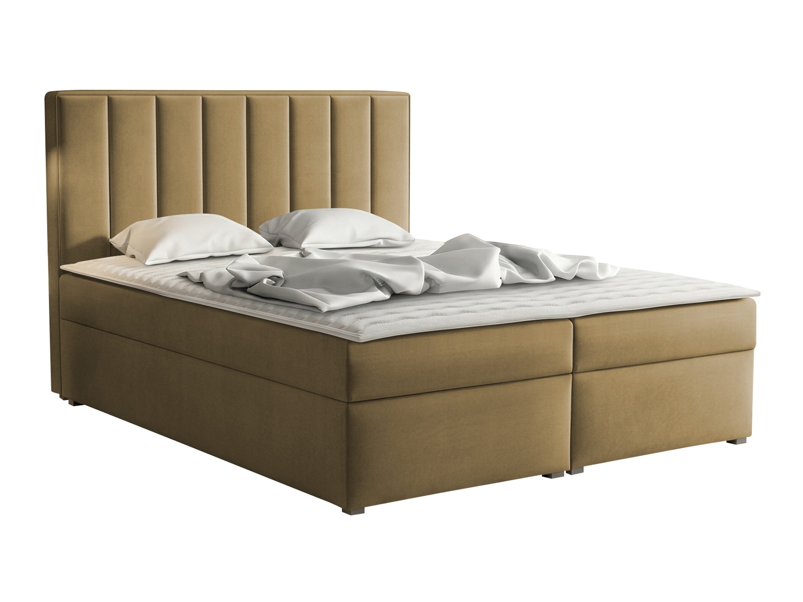 Cama continental Pomona 116 (Magic terciopelo 2206)
