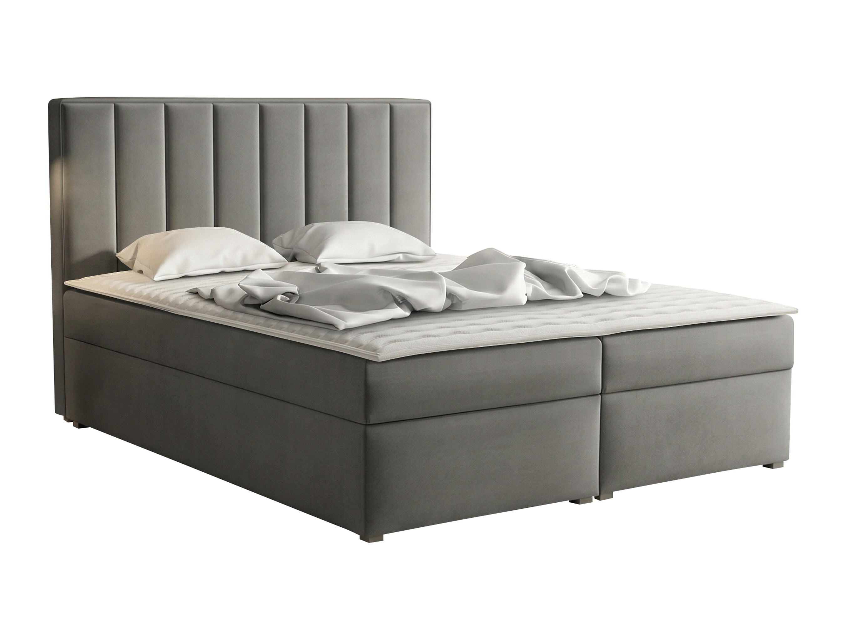 Cama continental Pomona 116 (Magic terciopelo 2217)