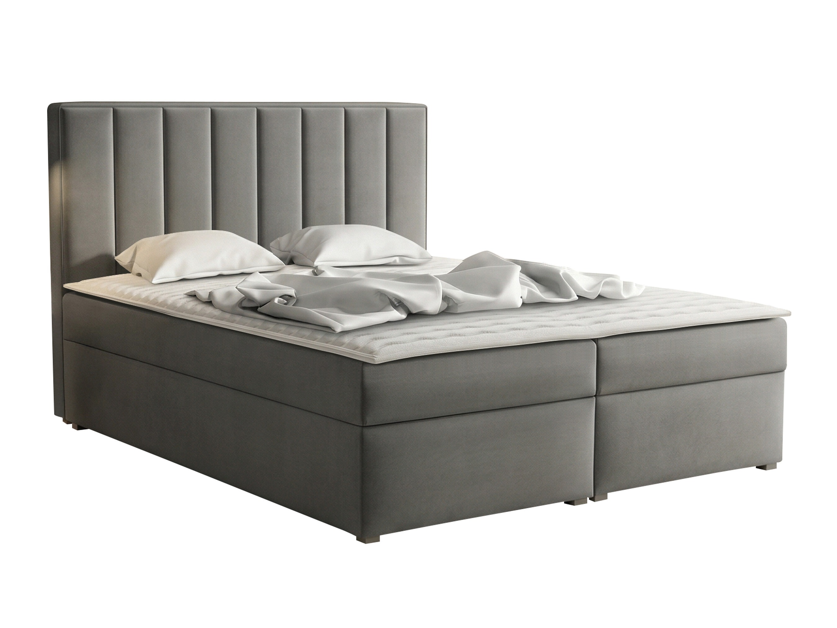 Cama continental Pomona 116 (Magic terciopelo 2217)