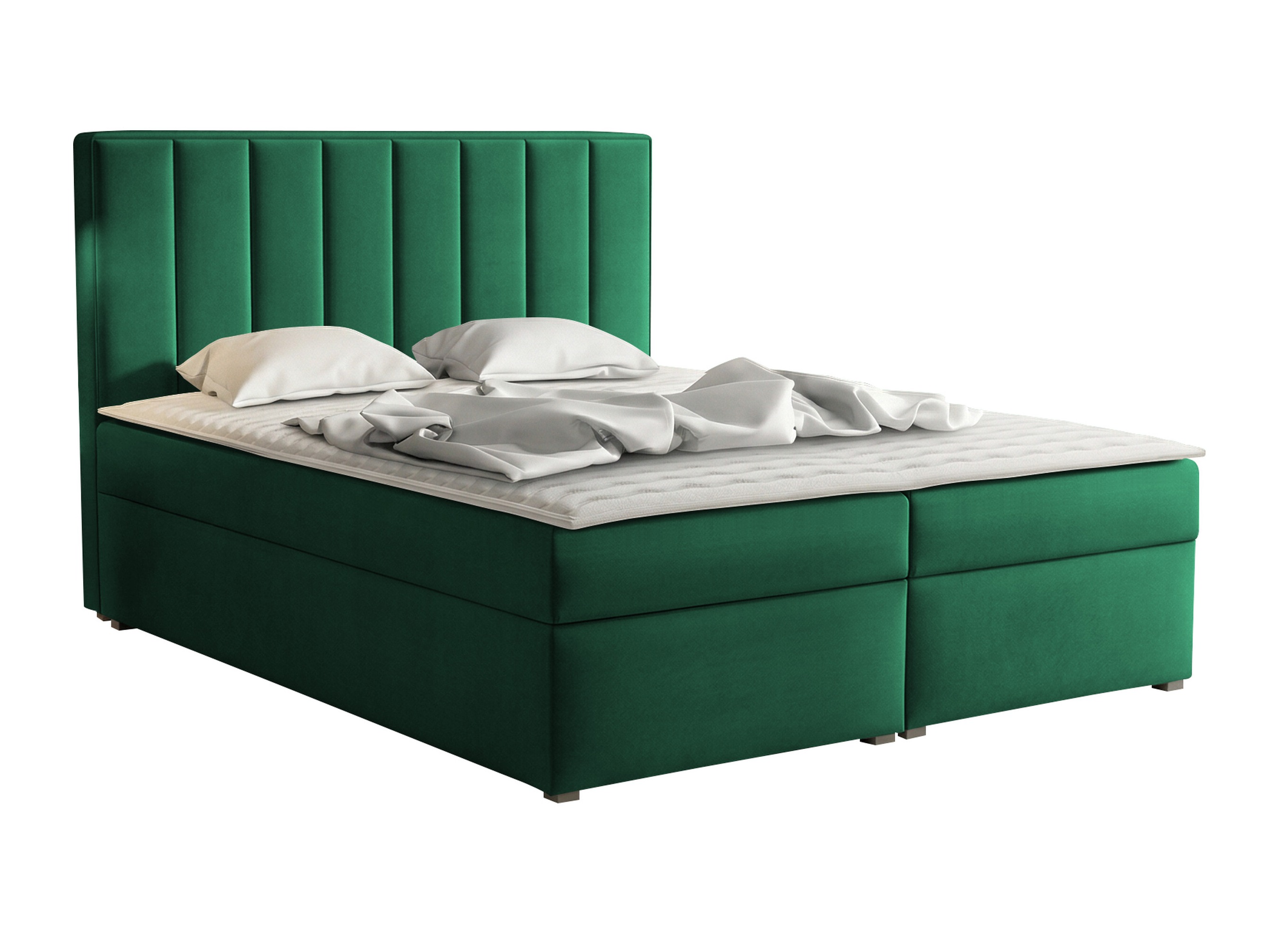 Cama continental Pomona 116 (Magic terciopelo 2225)