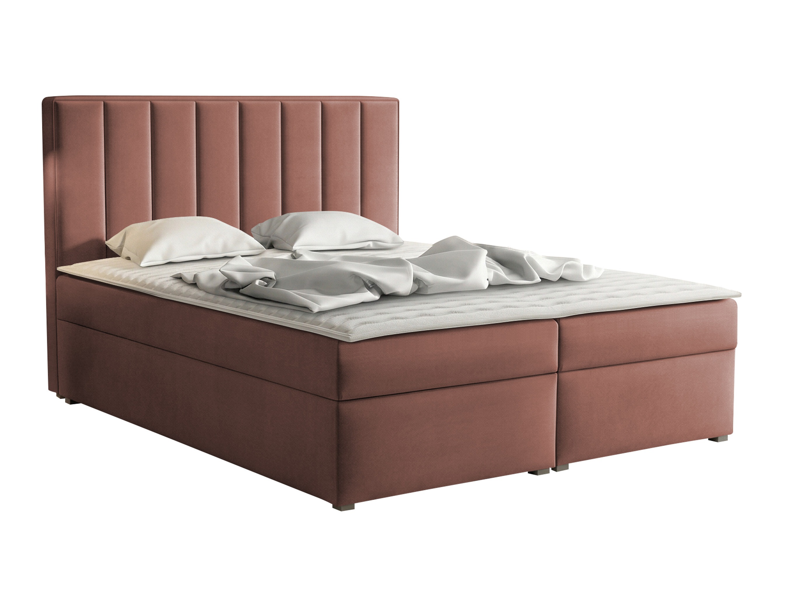 Cama continental Pomona 116 (Magic terciopelo 2258)