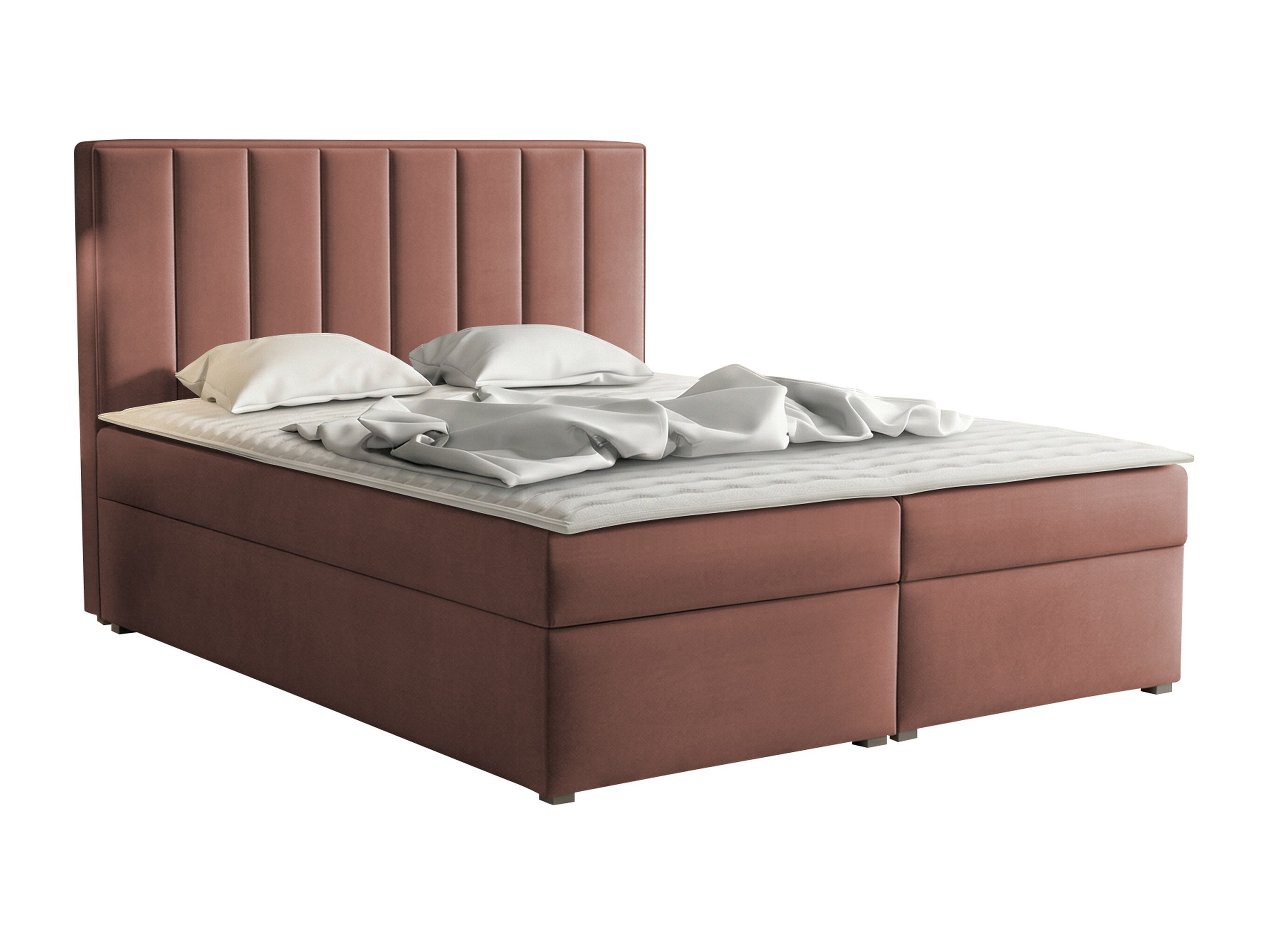 Cama continental Pomona 116 (Magic terciopelo 2258)