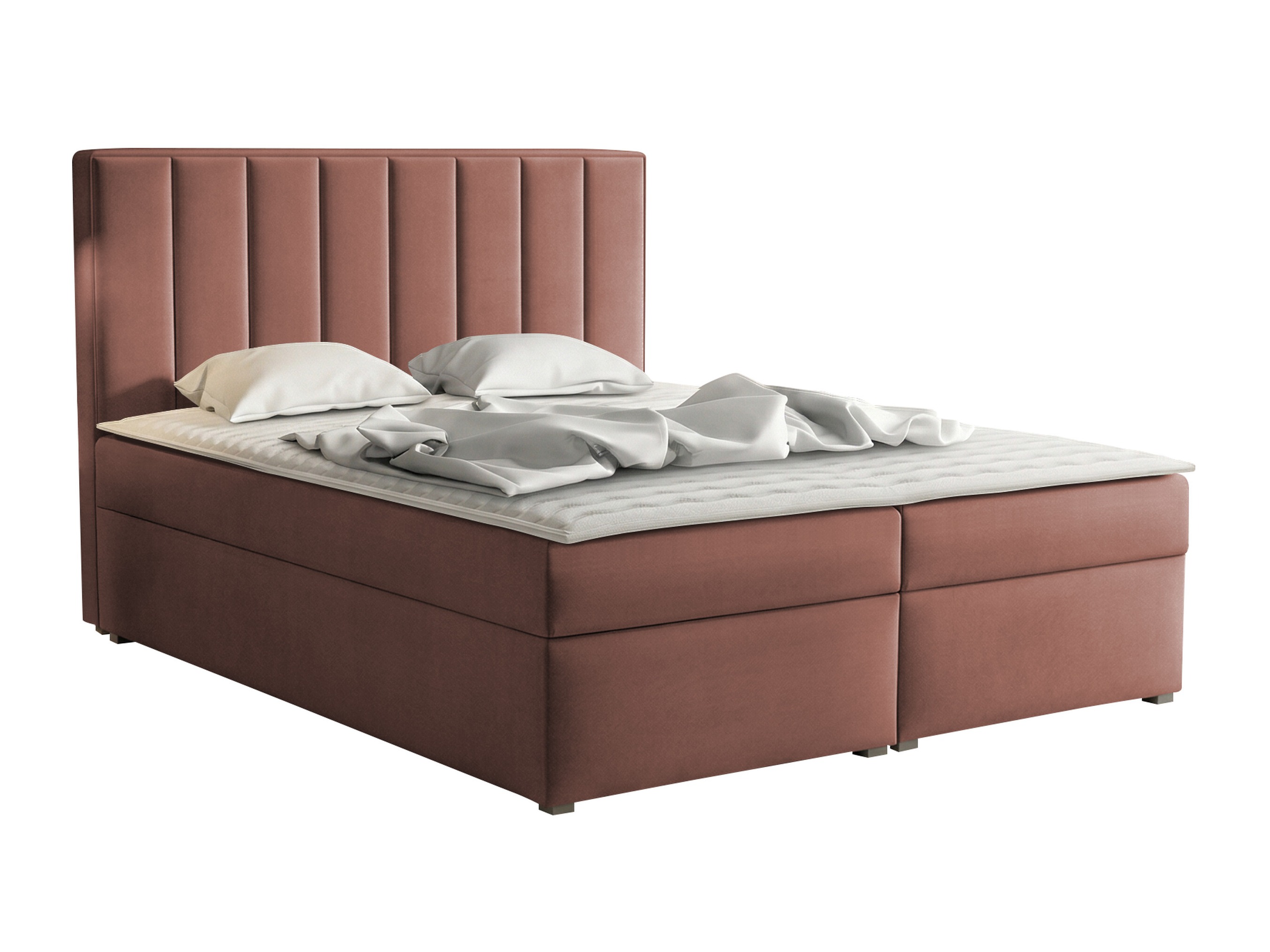 Cama continental Pomona 116 (Magic terciopelo 2258)