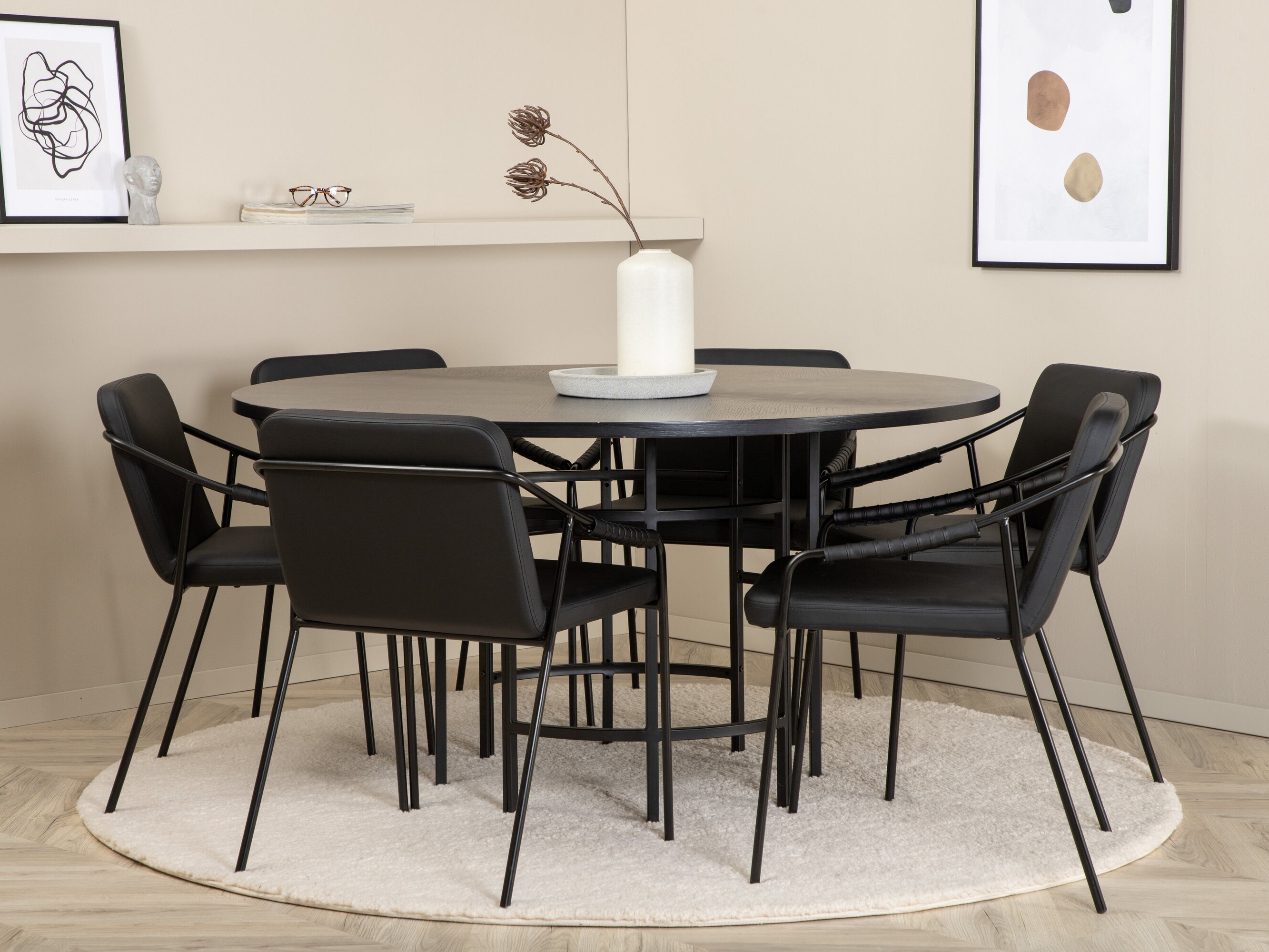 Conjunto de mesas y sillas para comedor Dallas 2342