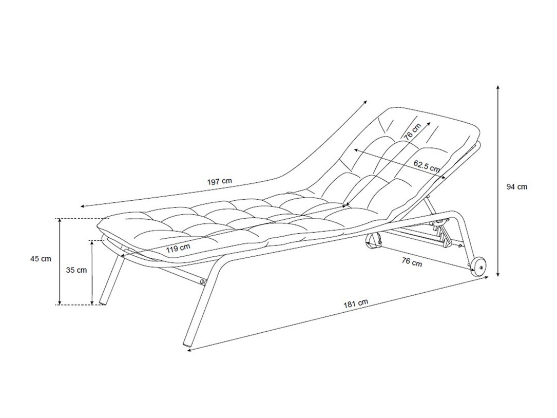 Tumbona Mandeville 360
