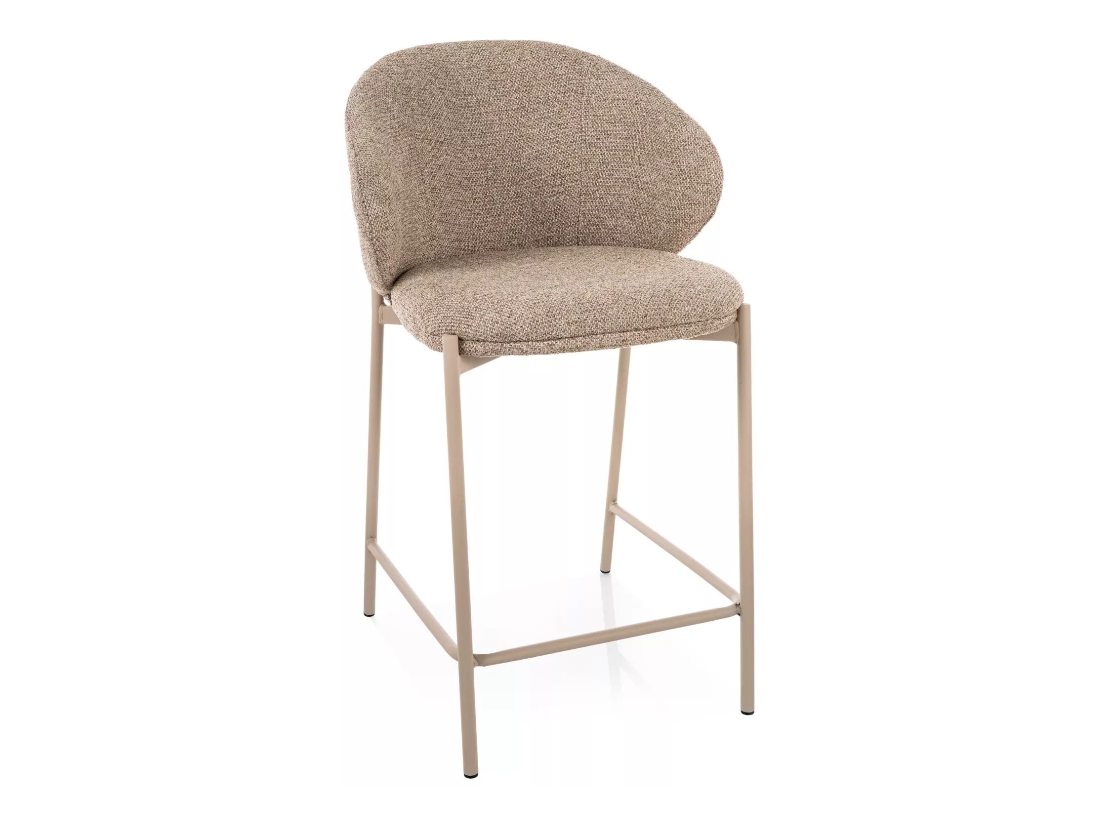 Silla de barra Detroit 947 (De color marrón claro + Cachemira)
