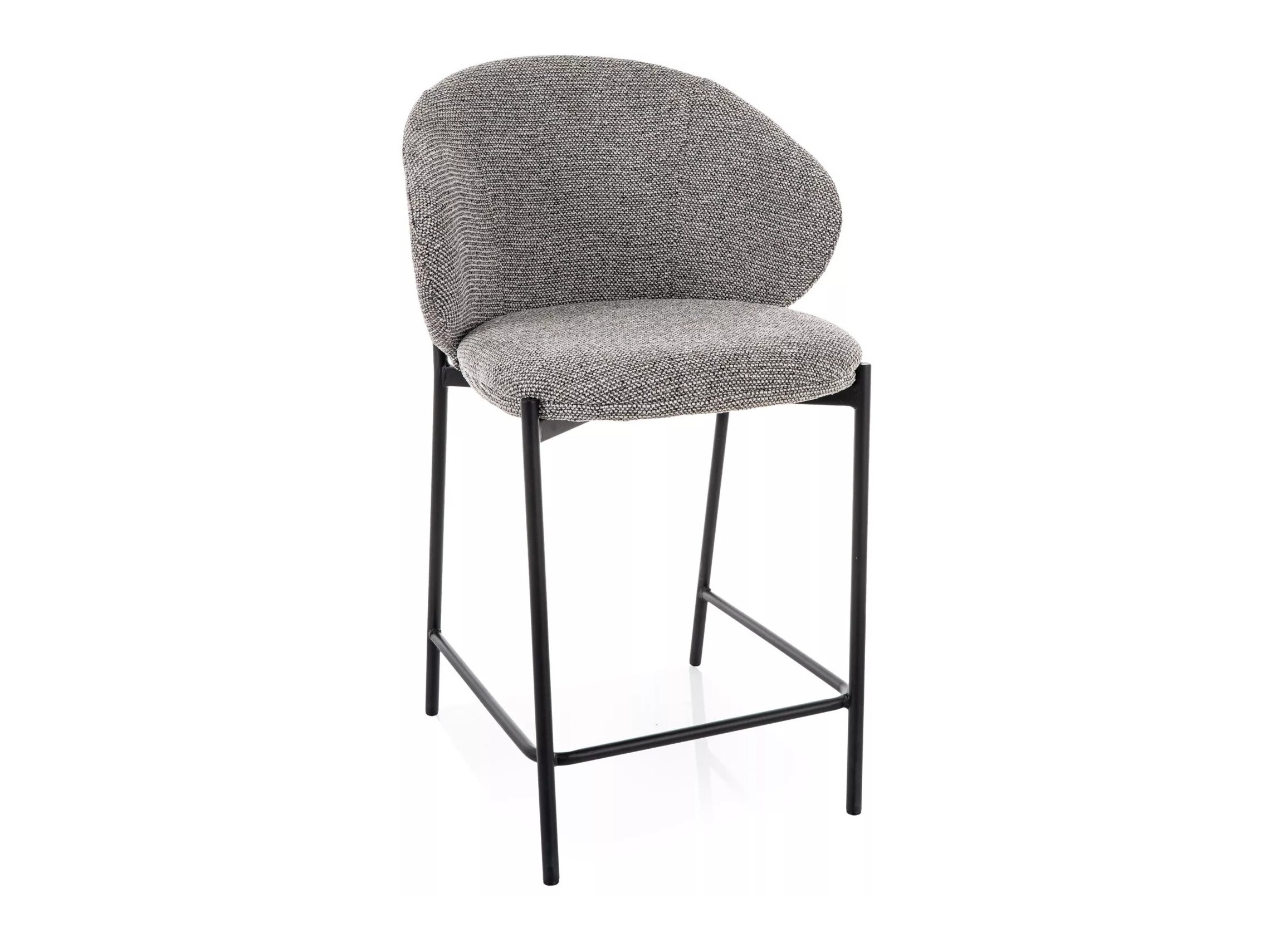 Taburete alto Detroit 947 (Gris + Negro)