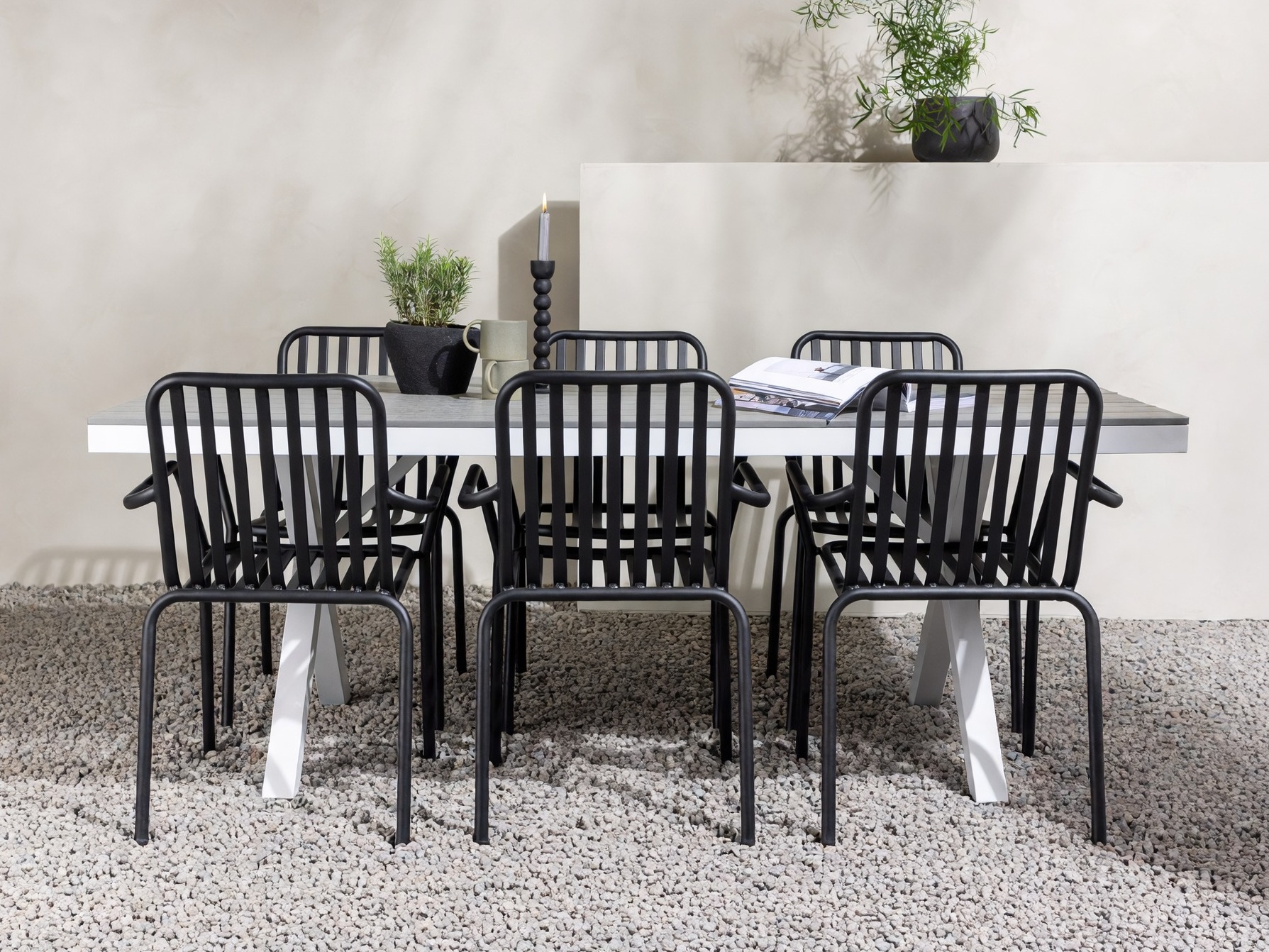 Conjunto de mesa y sillas Dallas 5235