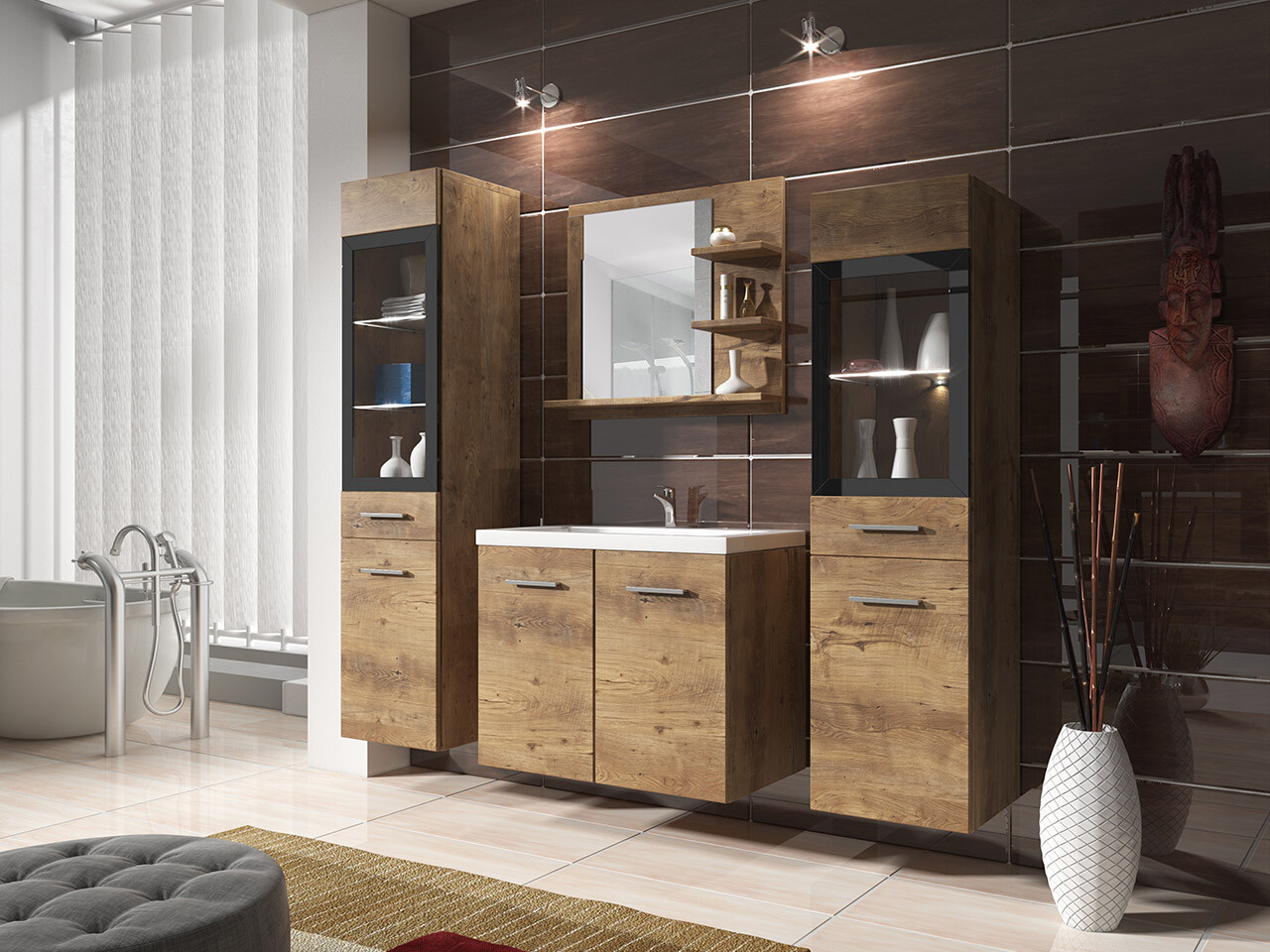 Conjunto de mueble de baño SP6785