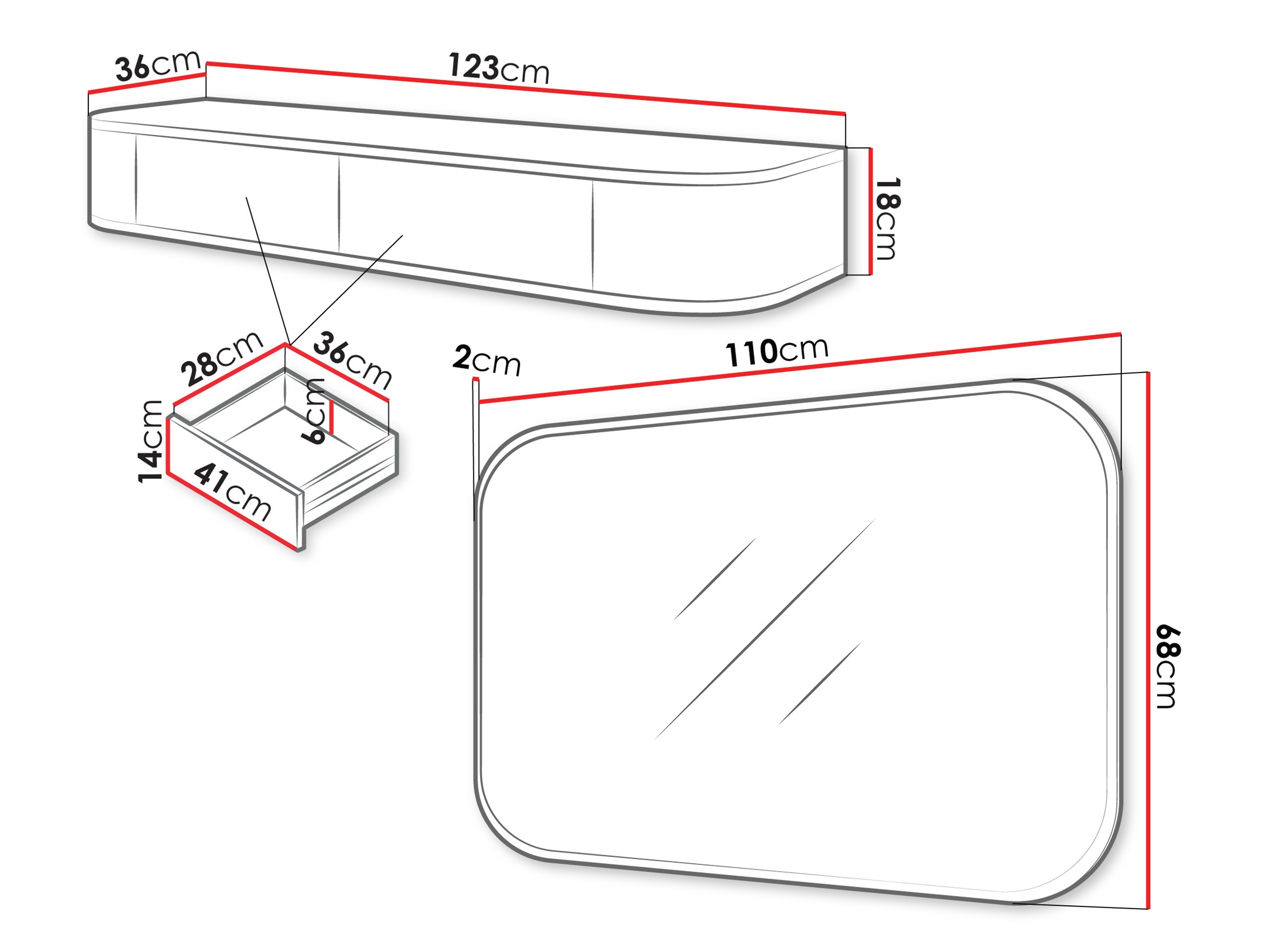 Tocador Comfivo Memoras