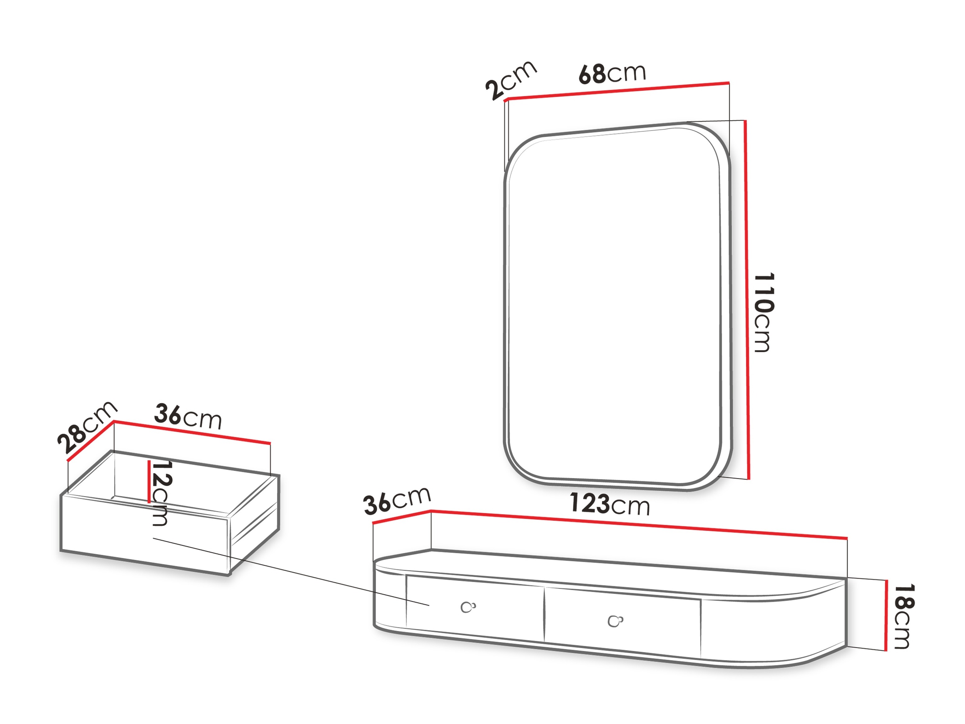Tocador Comfivo Urbum