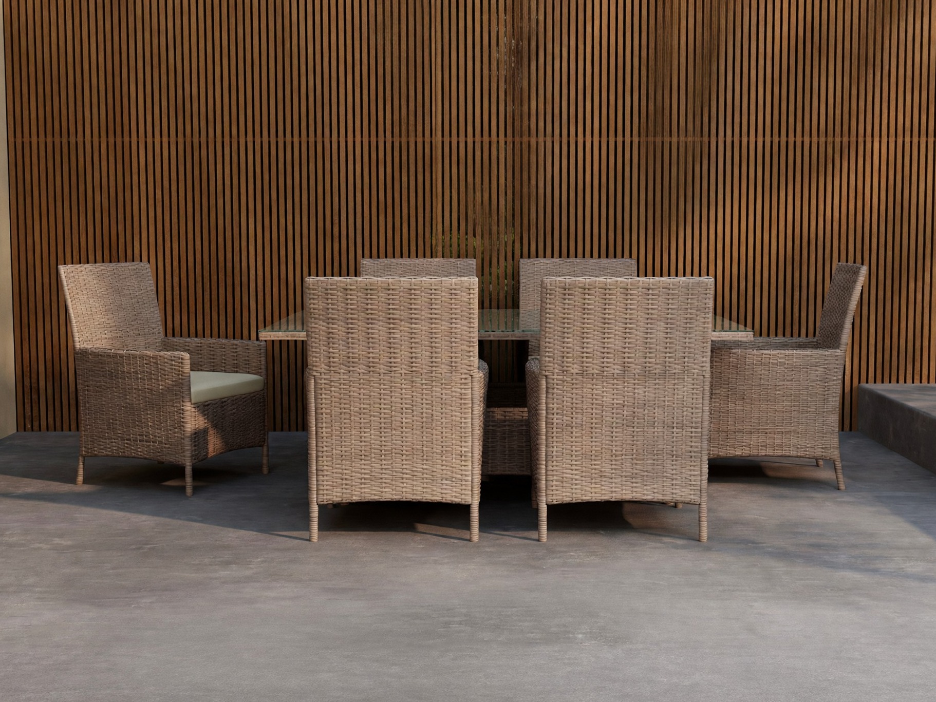 Conjunto de mesa y sillas Dallas 5243