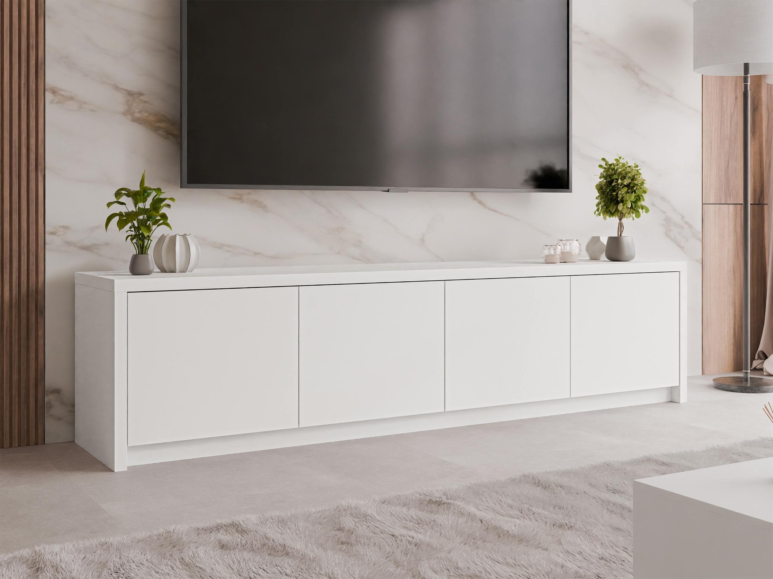 Mueble TV Providence 201 (Blanco)
