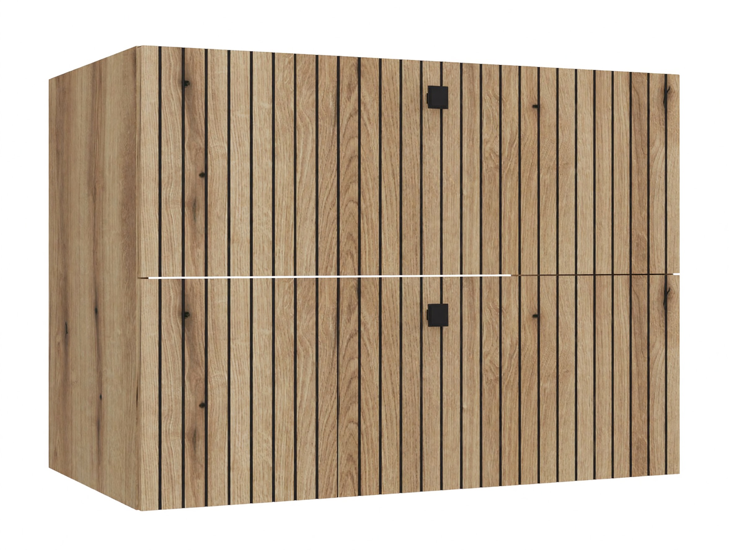 Armario de baño colgante para lavabo Mandeville 315 (Roble)