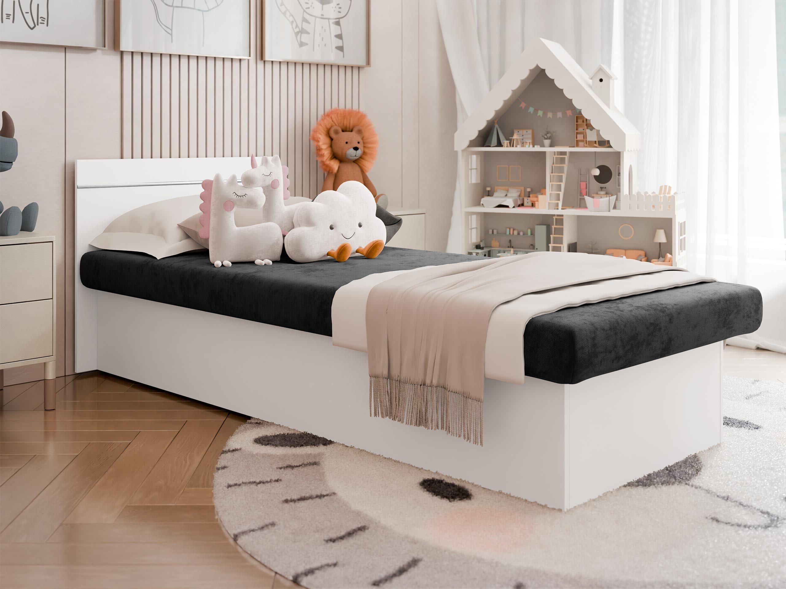 Cama Dover 101 (Blanco)