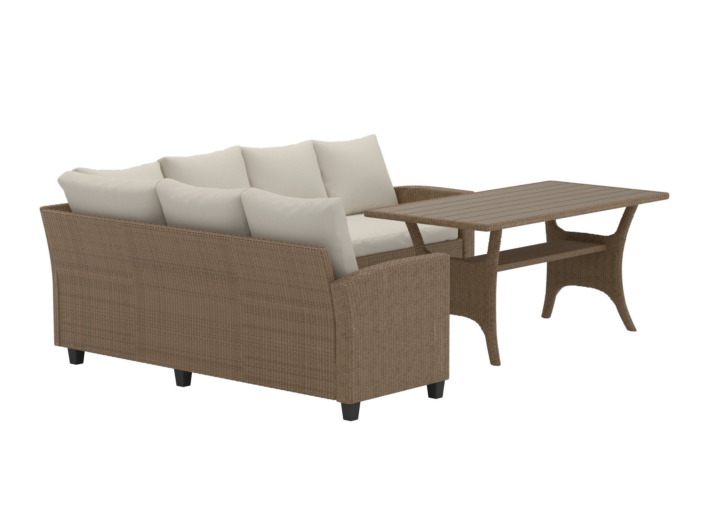 Conjunto de muebles de exterior Dallas 4628 (Beige)