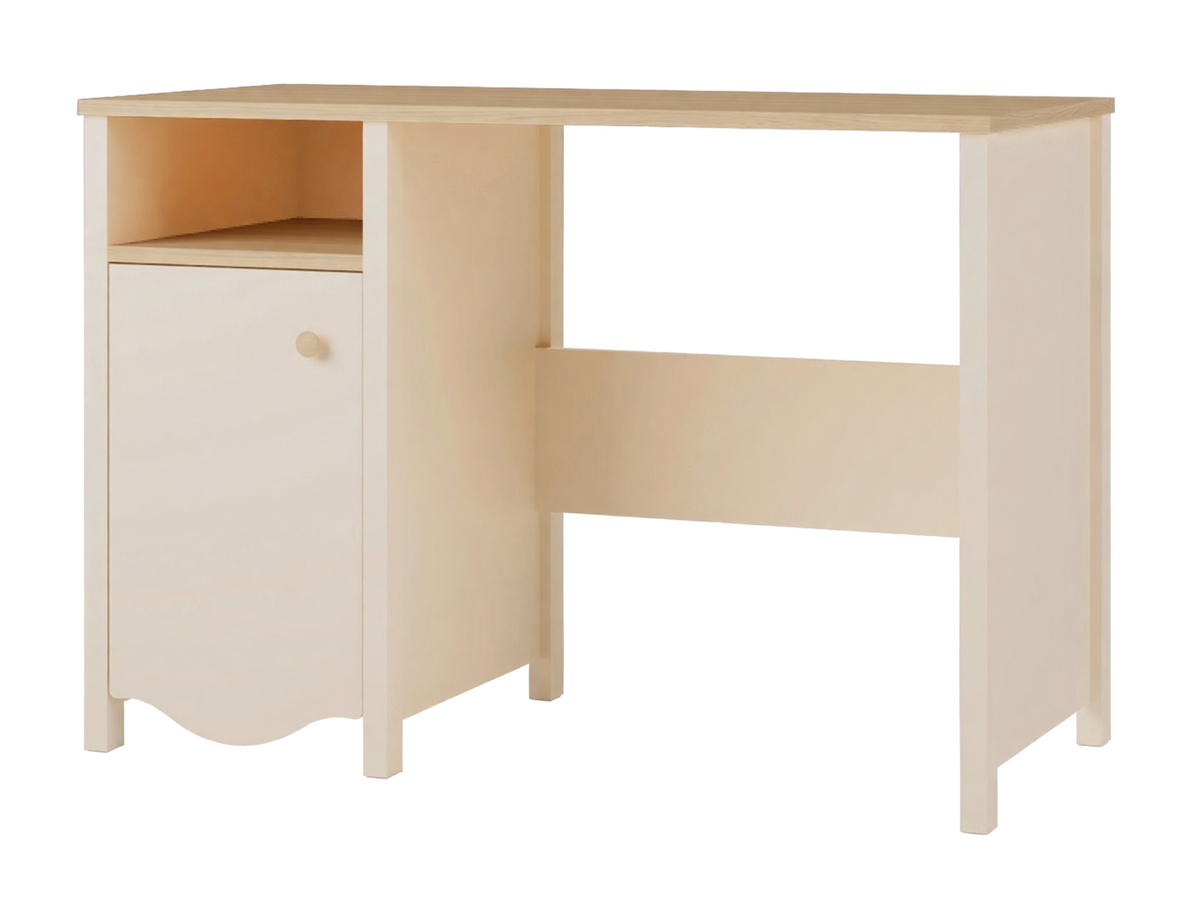 Mesa de oficina Velferi 114 (Beige + Roble)