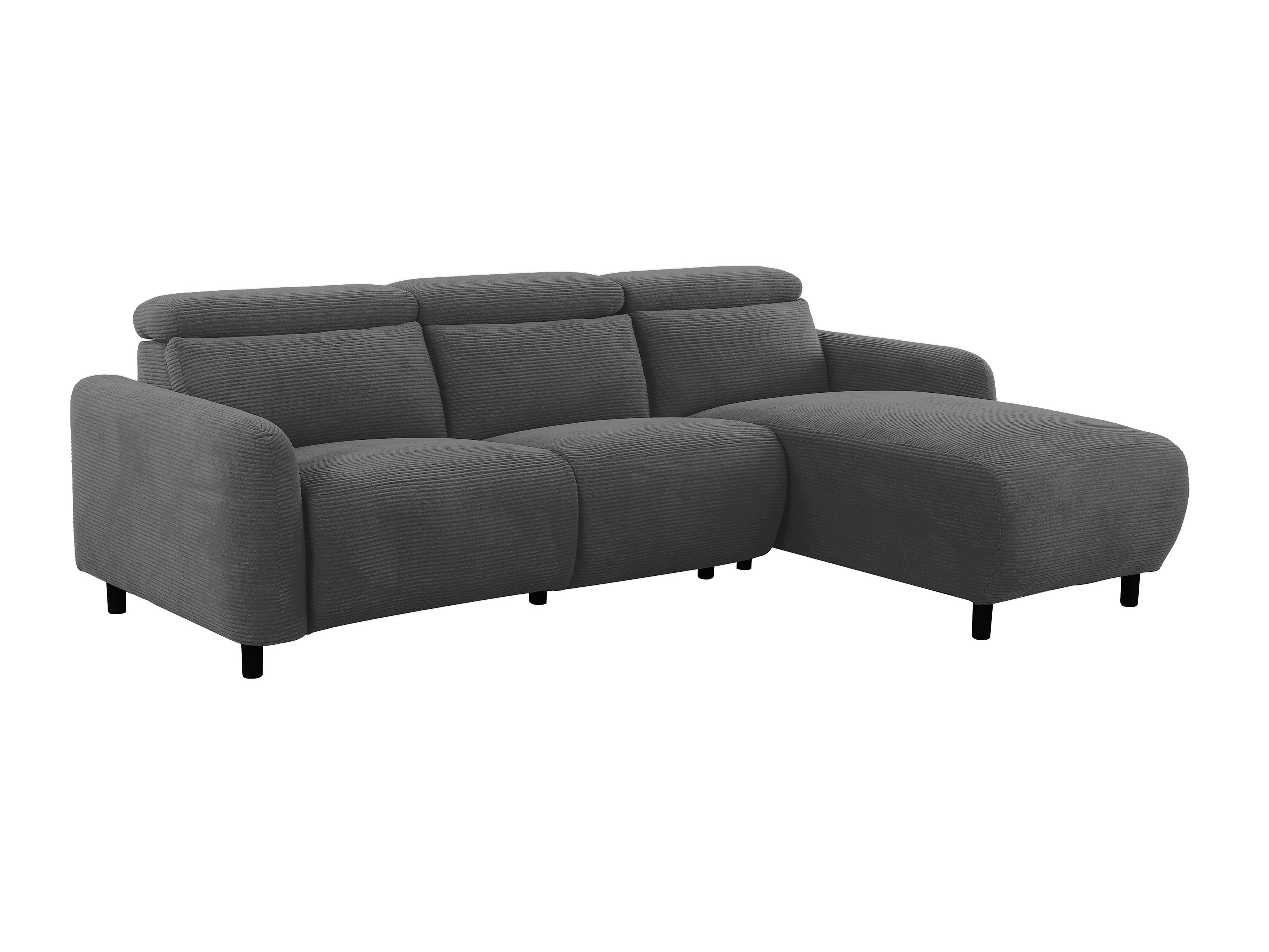 Sillón reclinable de ángulo suave Denton 1510 (Gris oscuro)