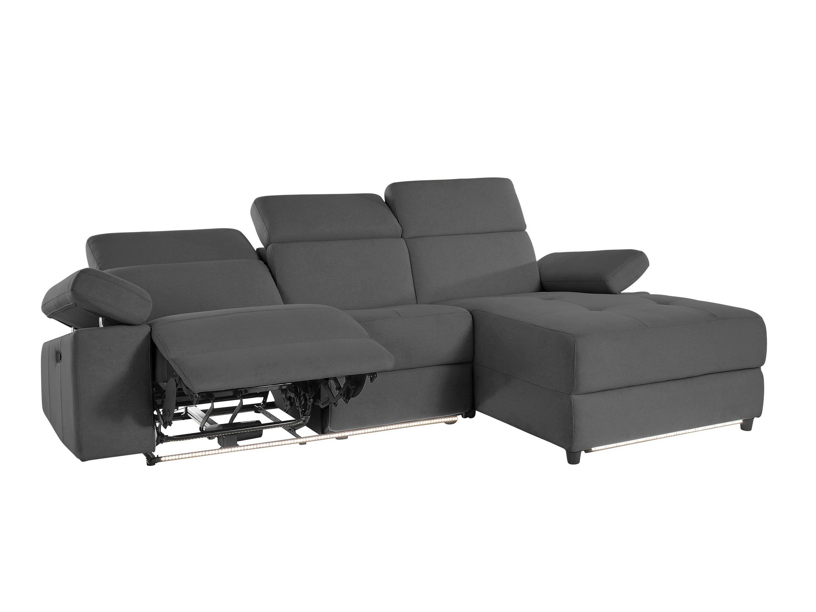 Sillón reclinable de ángulo suave Denton 710 (Antracita)