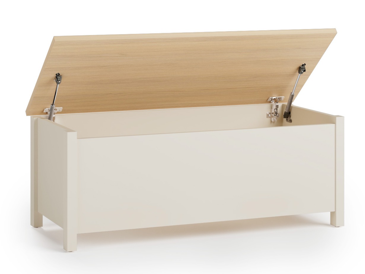 Caja de almacenamiento Velferi 120 (Blanco + Rosa)
