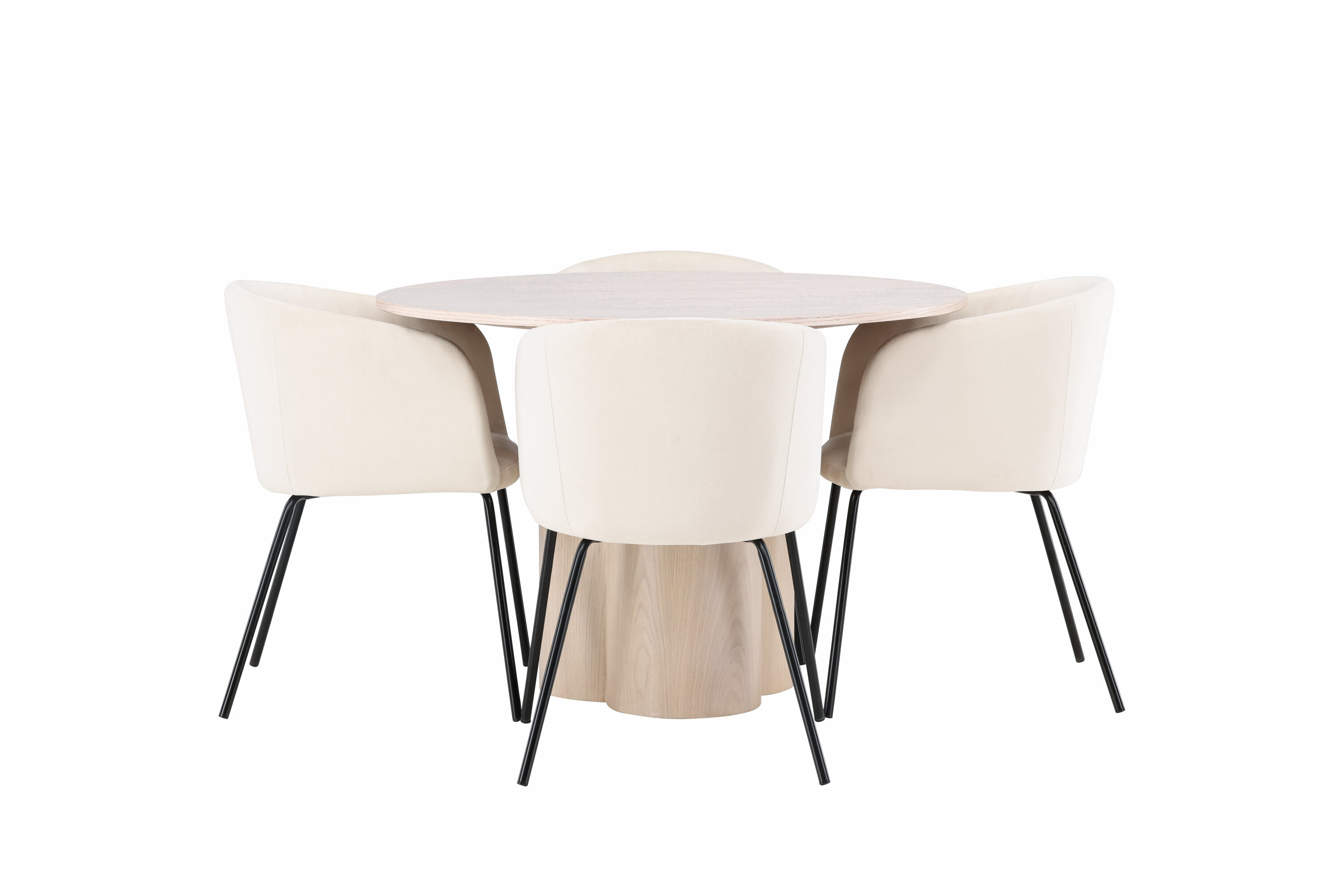 Conjunto de mesas y sillas para comedor Dallas 4153