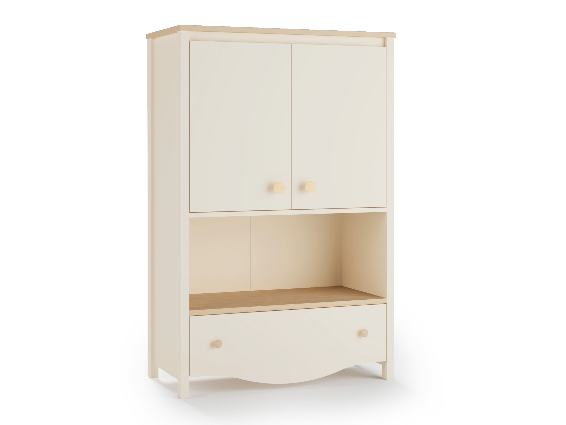 Estantería Velferi 121 (Beige + Roble)