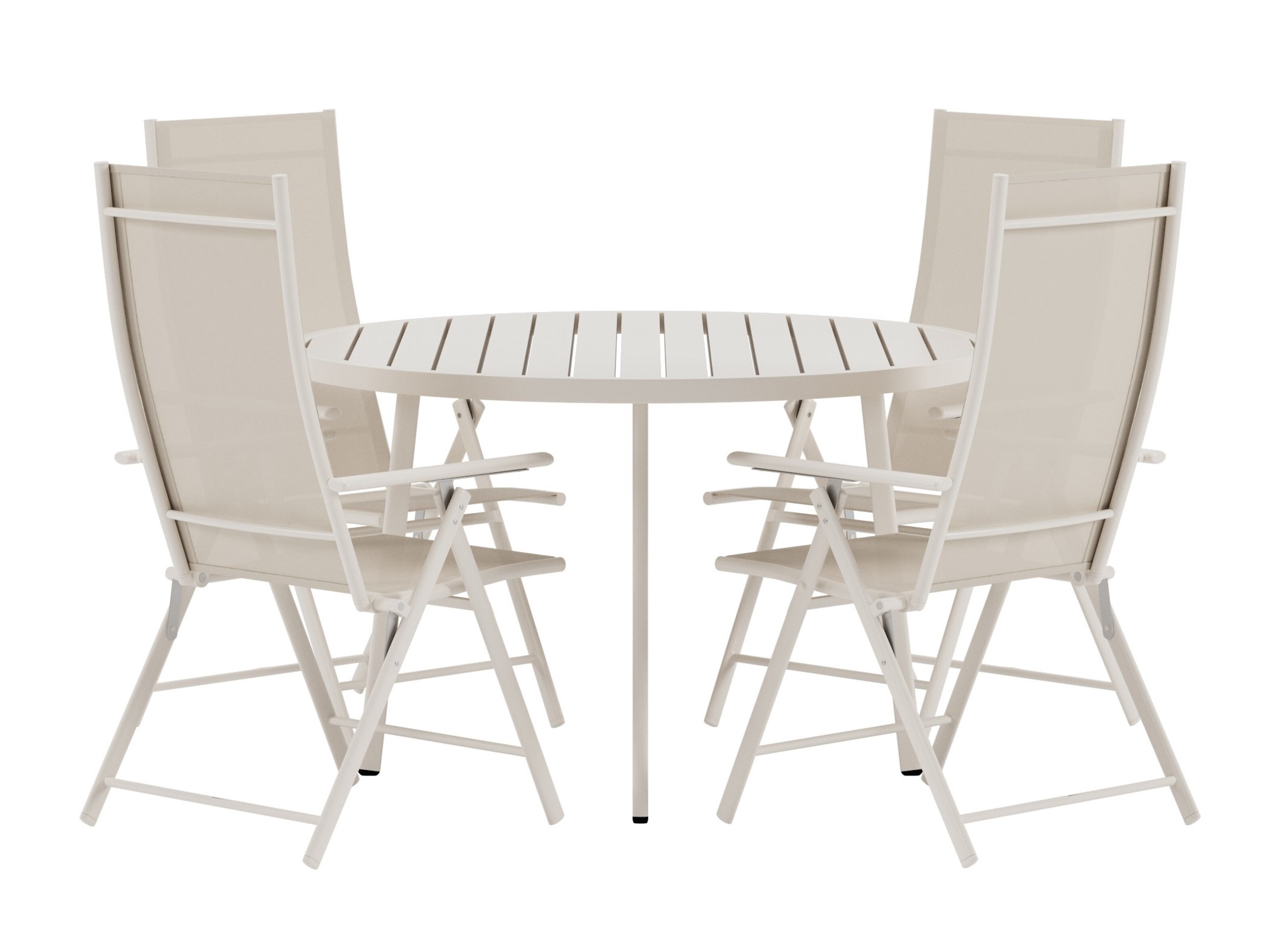 Conjunto de mesa y sillas Dallas 5257 (Beige)