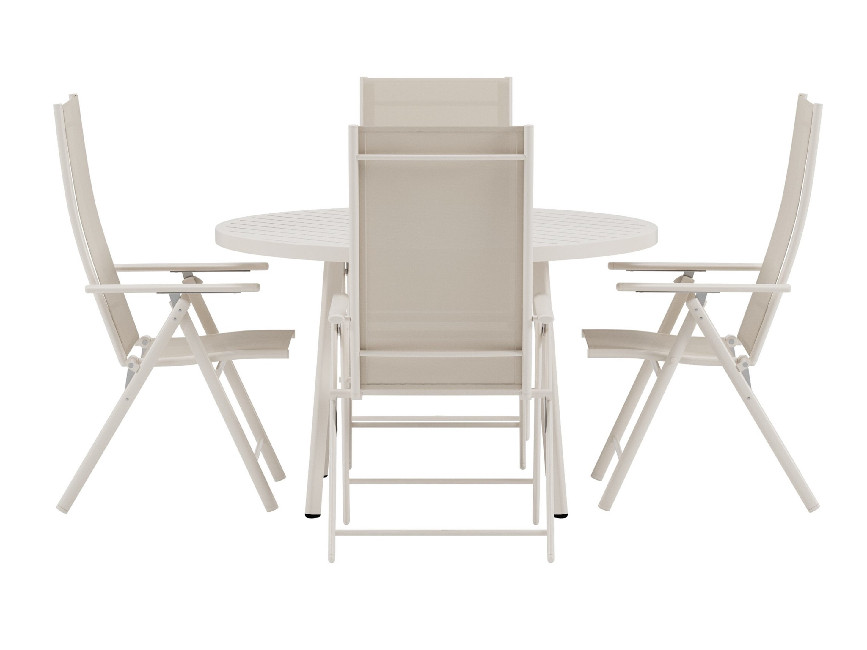 Conjunto de mesa y sillas Dallas 5257 (Beige)