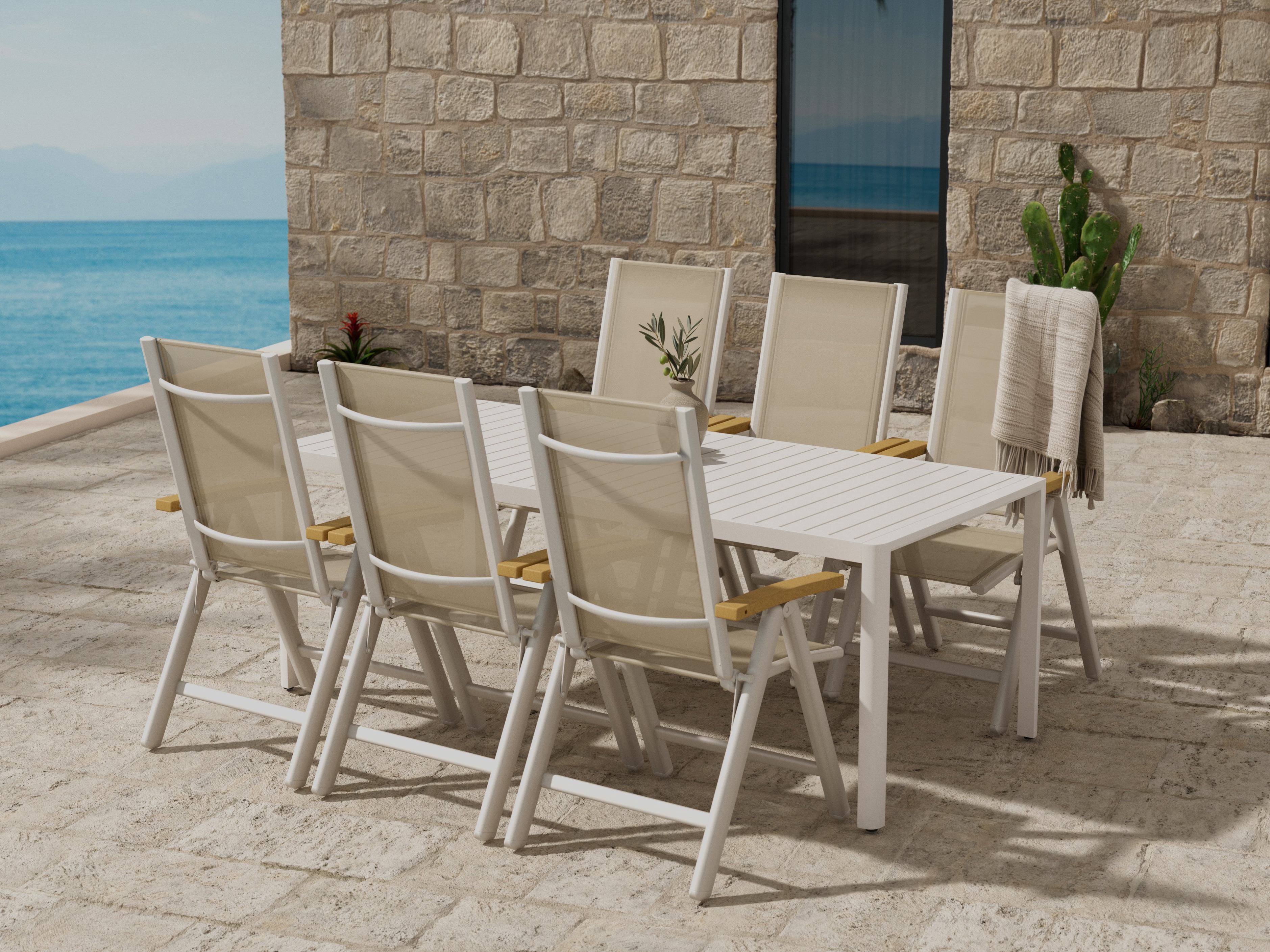 Conjunto de mesa y sillas Dallas 5258