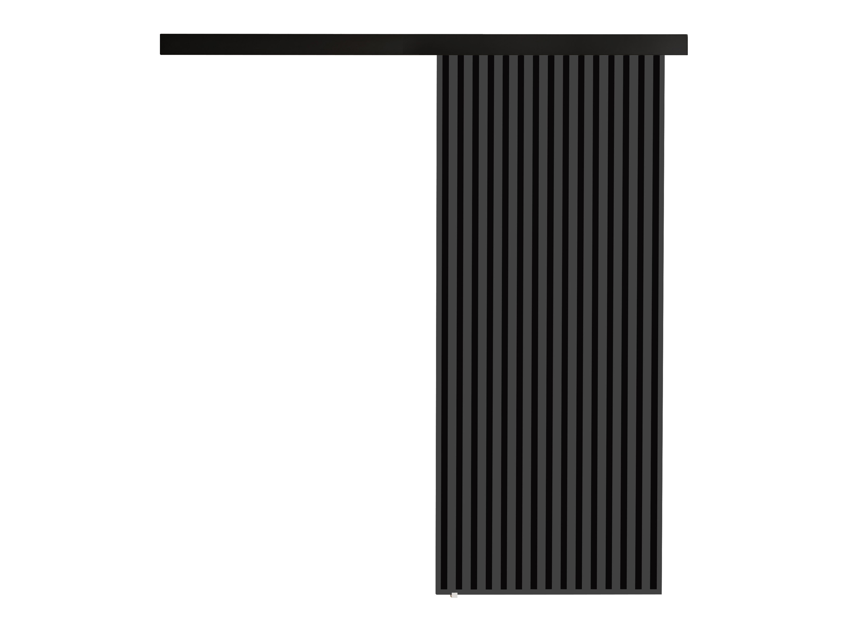 Puerta corredera Dover 202 (Antracita + Negro)