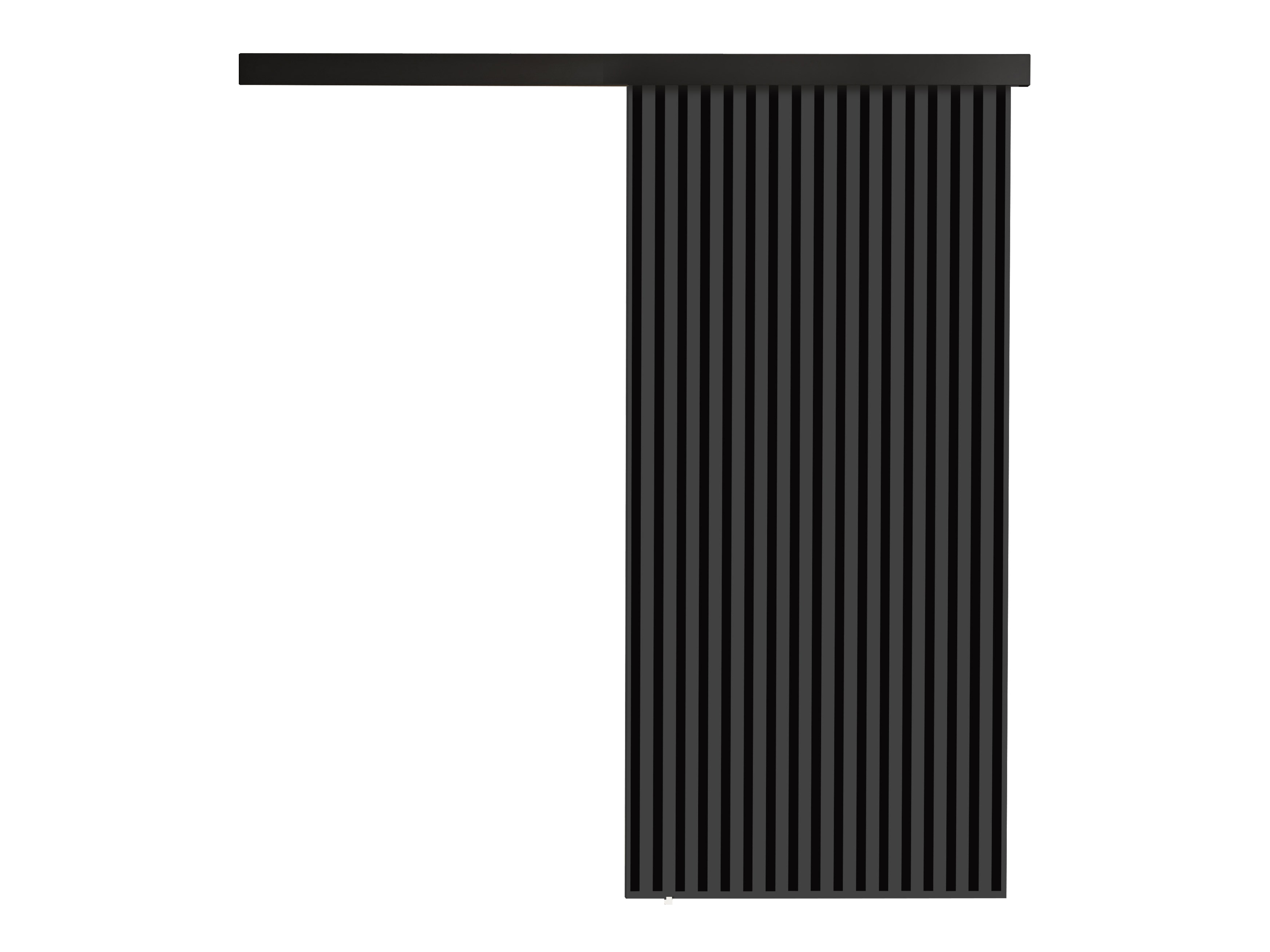 Puerta corredera Dover 203 (Antracita + Negro)
