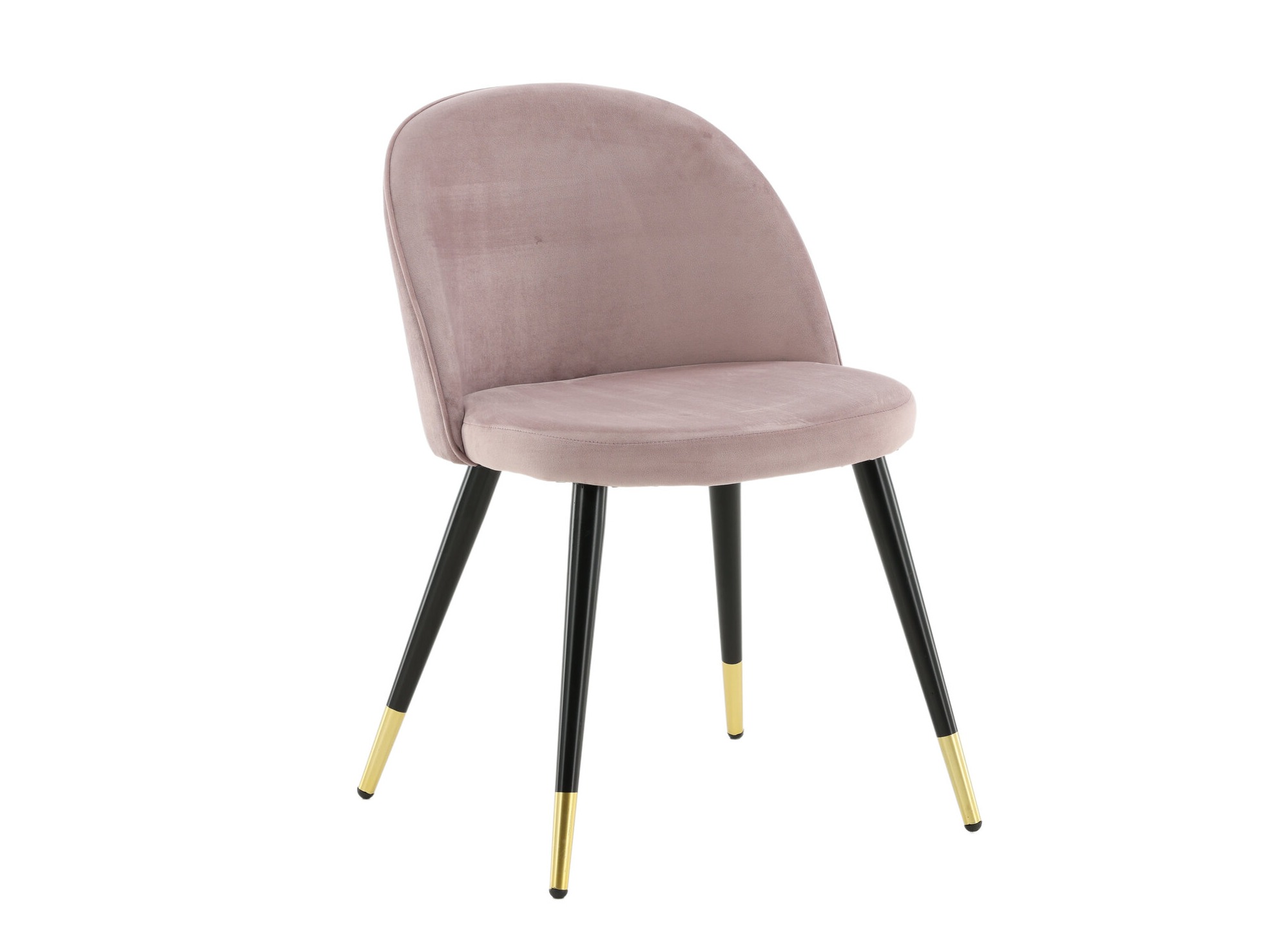 Silla Dallas 137 (Rosa Dusty + Negro)