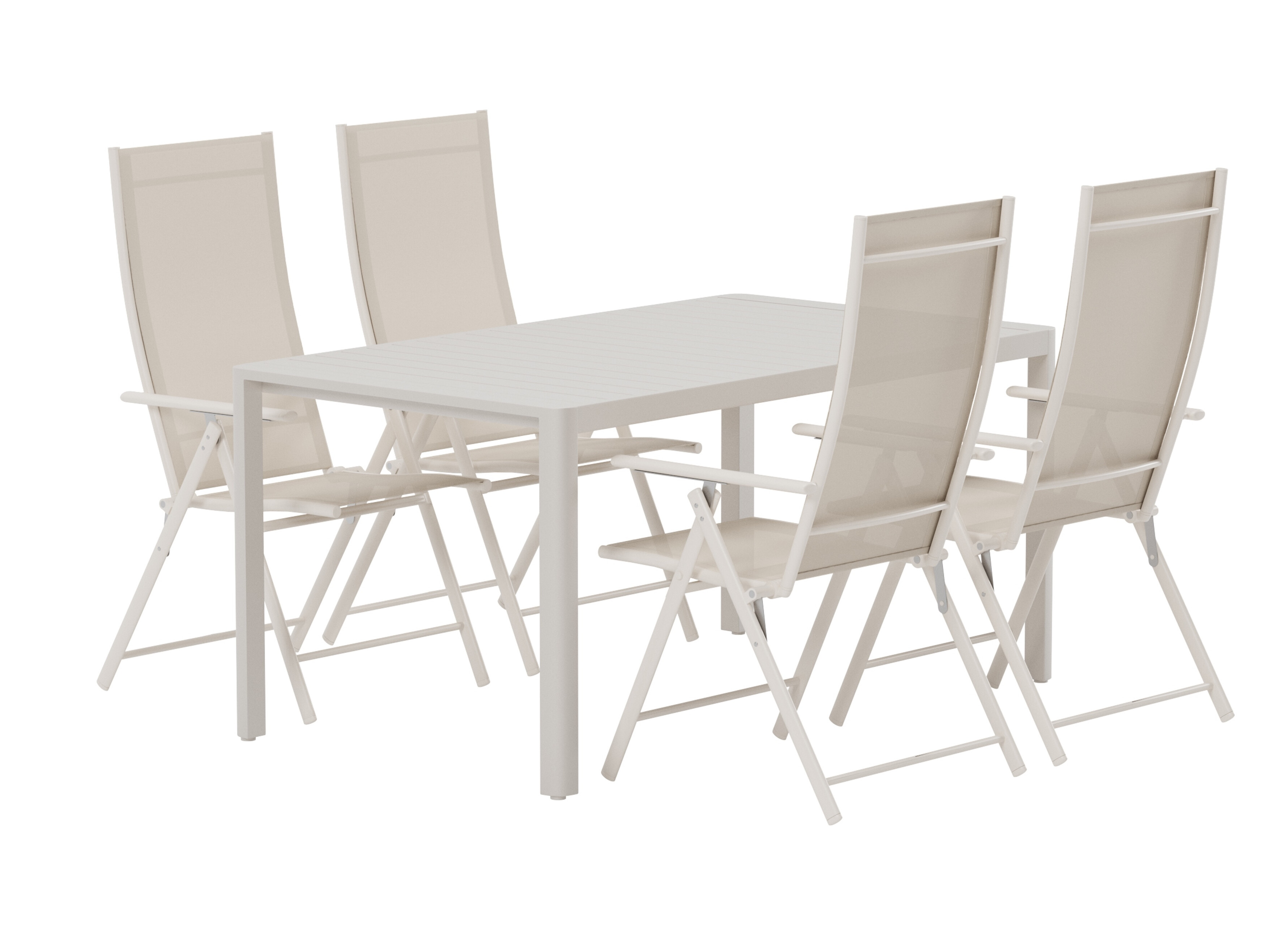 Conjunto de mesa y sillas Dallas 5255 (Beige)