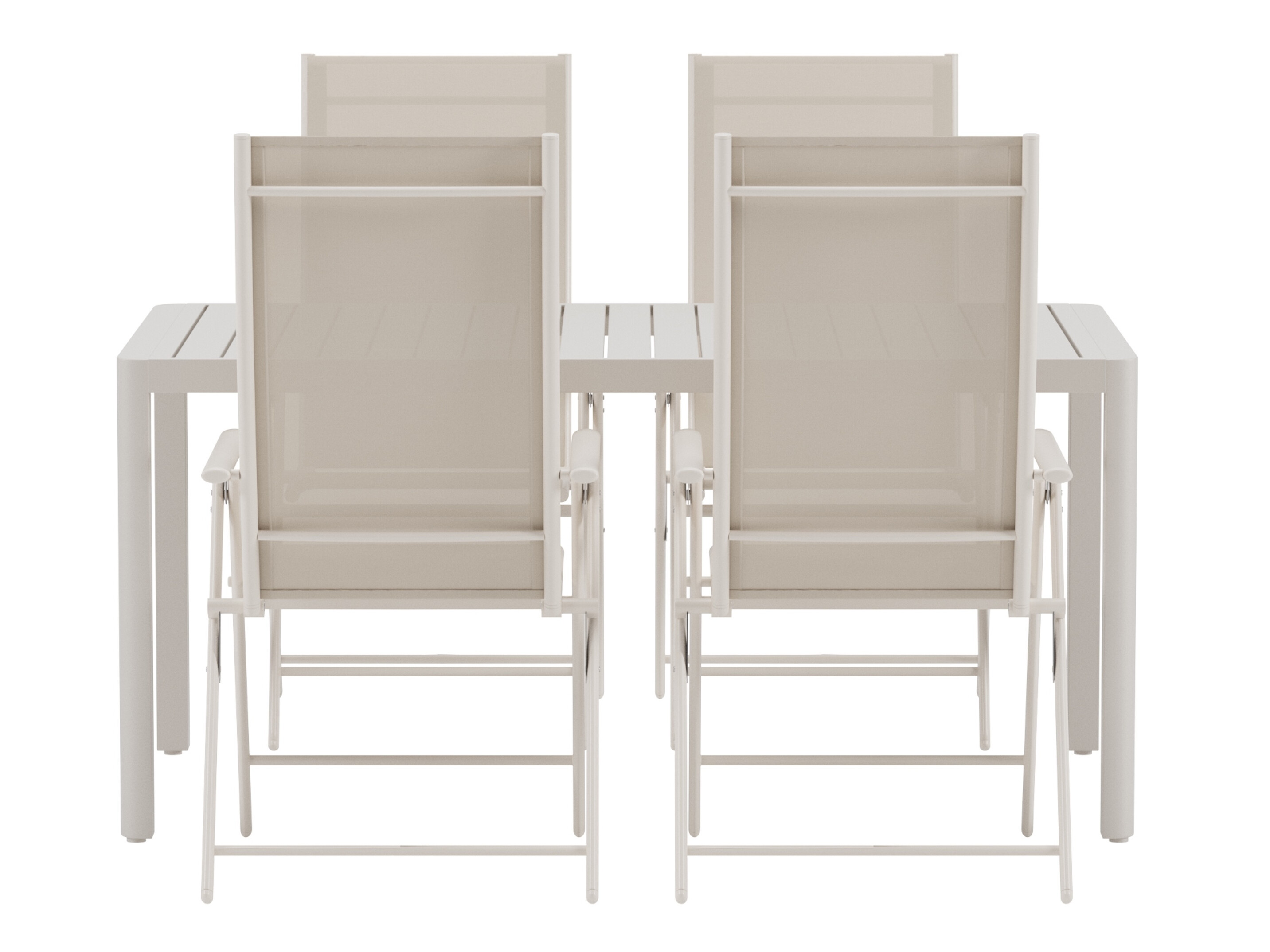 Conjunto de mesa y sillas Dallas 5255 (Beige)
