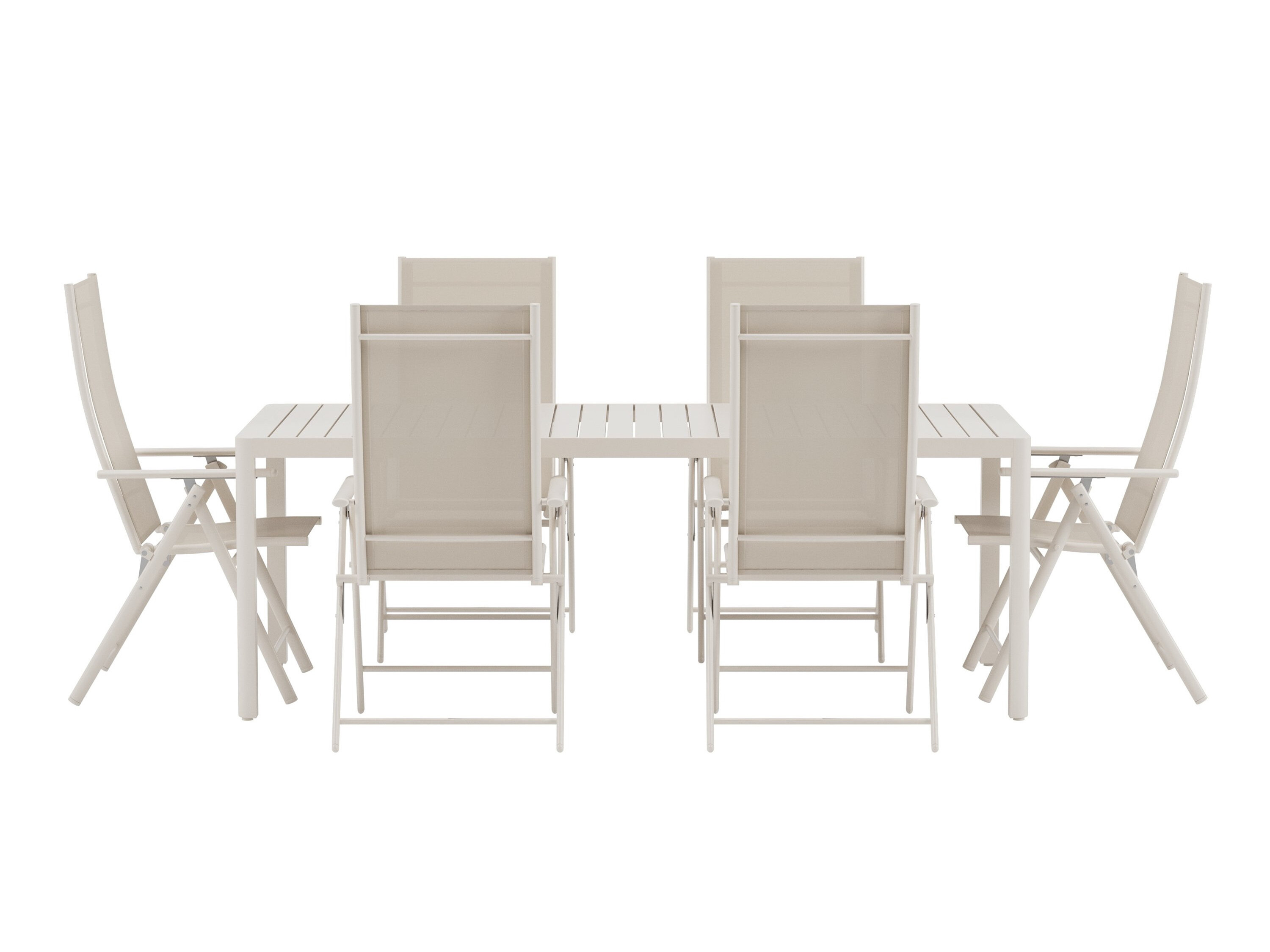 Conjunto de mesa y sillas Dallas 5256 (Beige)