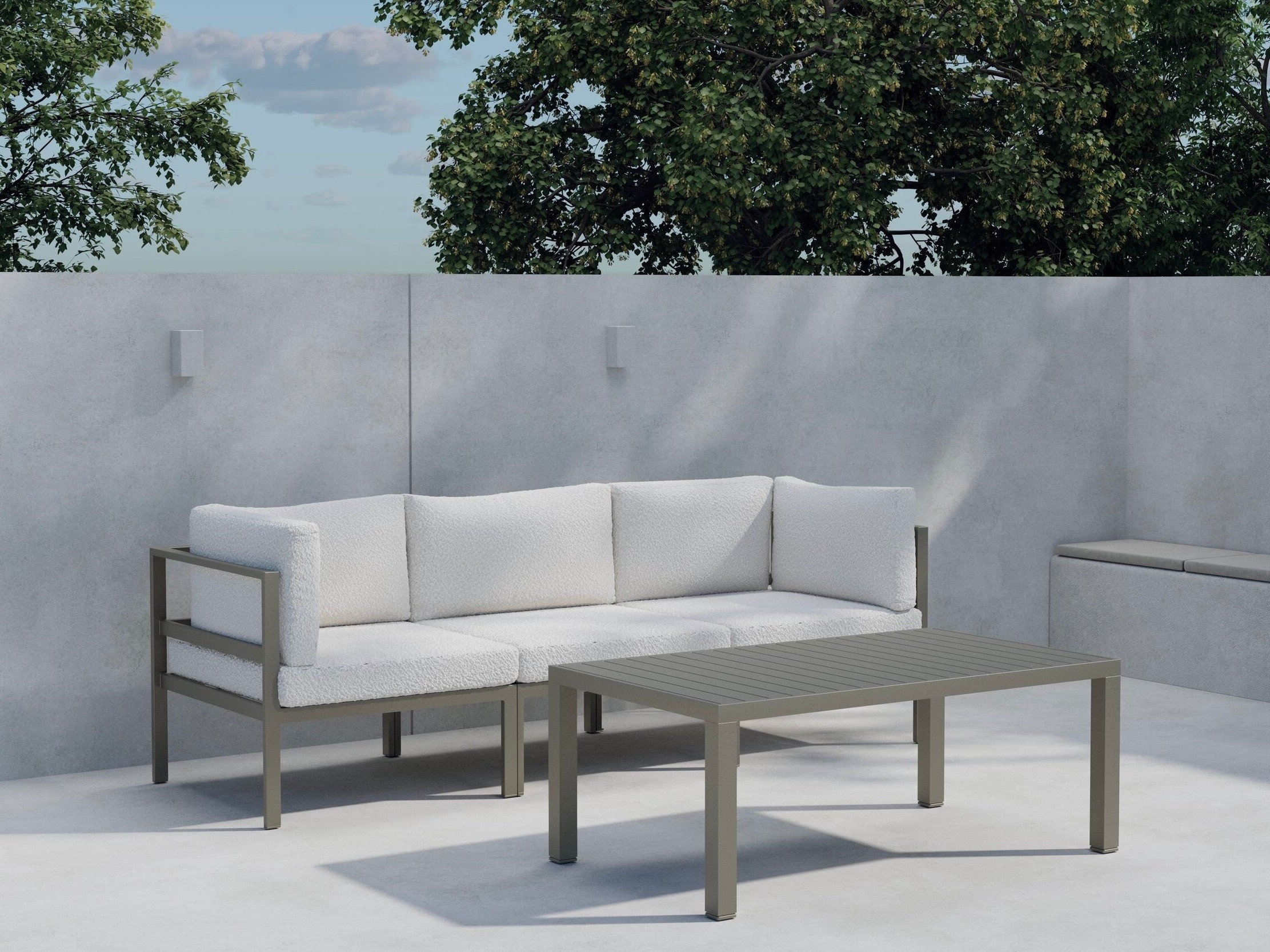Conjunto de muebles de exterior Camorlo 110
