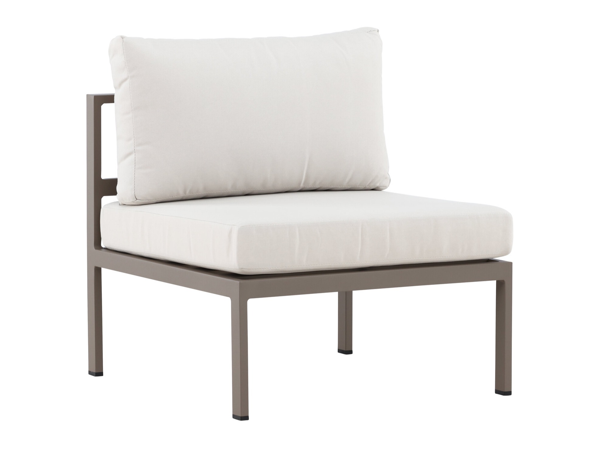 Sillón plara exterior Camorlo 100 (Beige + Marrón)