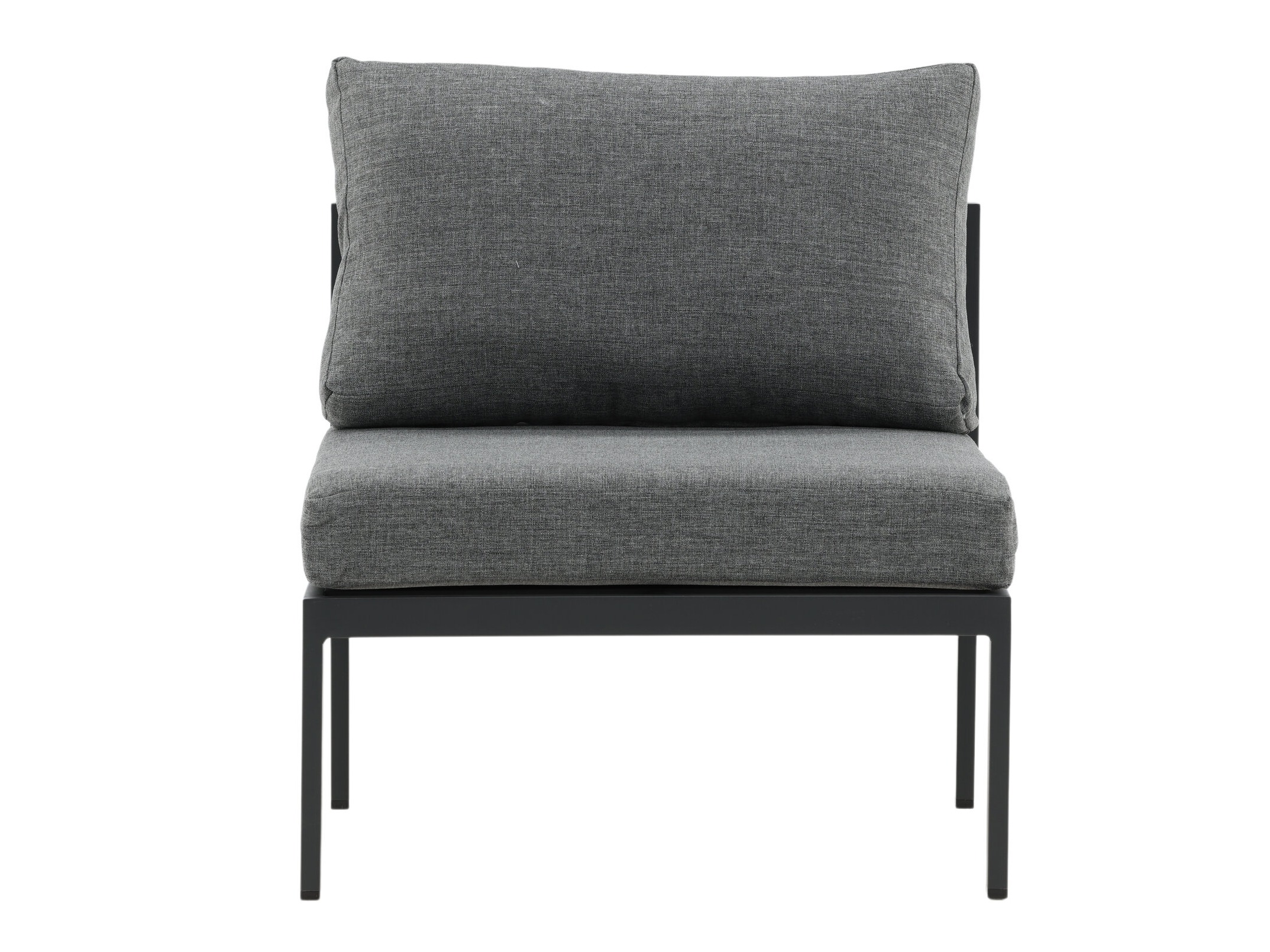 Sillón plara exterior Camorlo 100 (Gris + Negro)