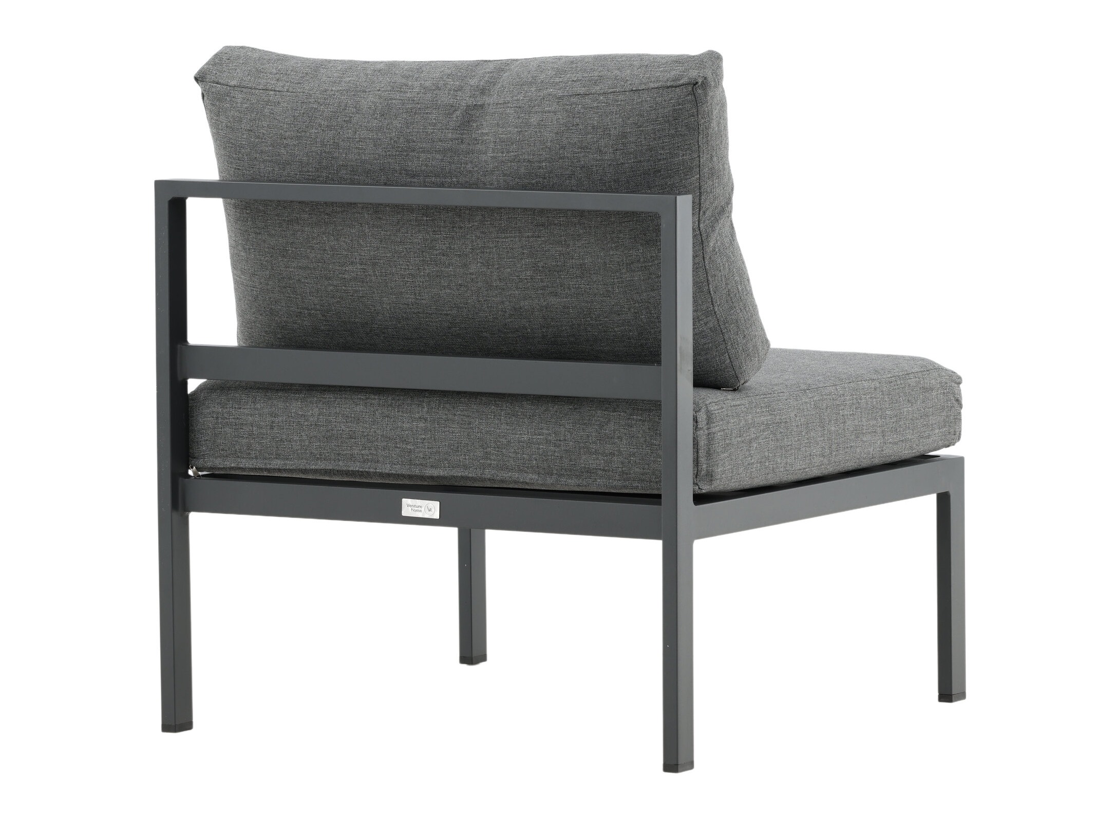Sillón plara exterior Camorlo 100 (Gris + Negro)