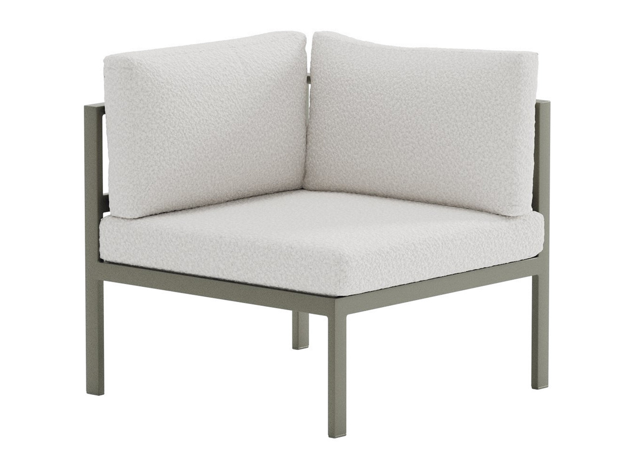 Sillón plara exterior Camorlo 101 (Blanco + Chaqui)