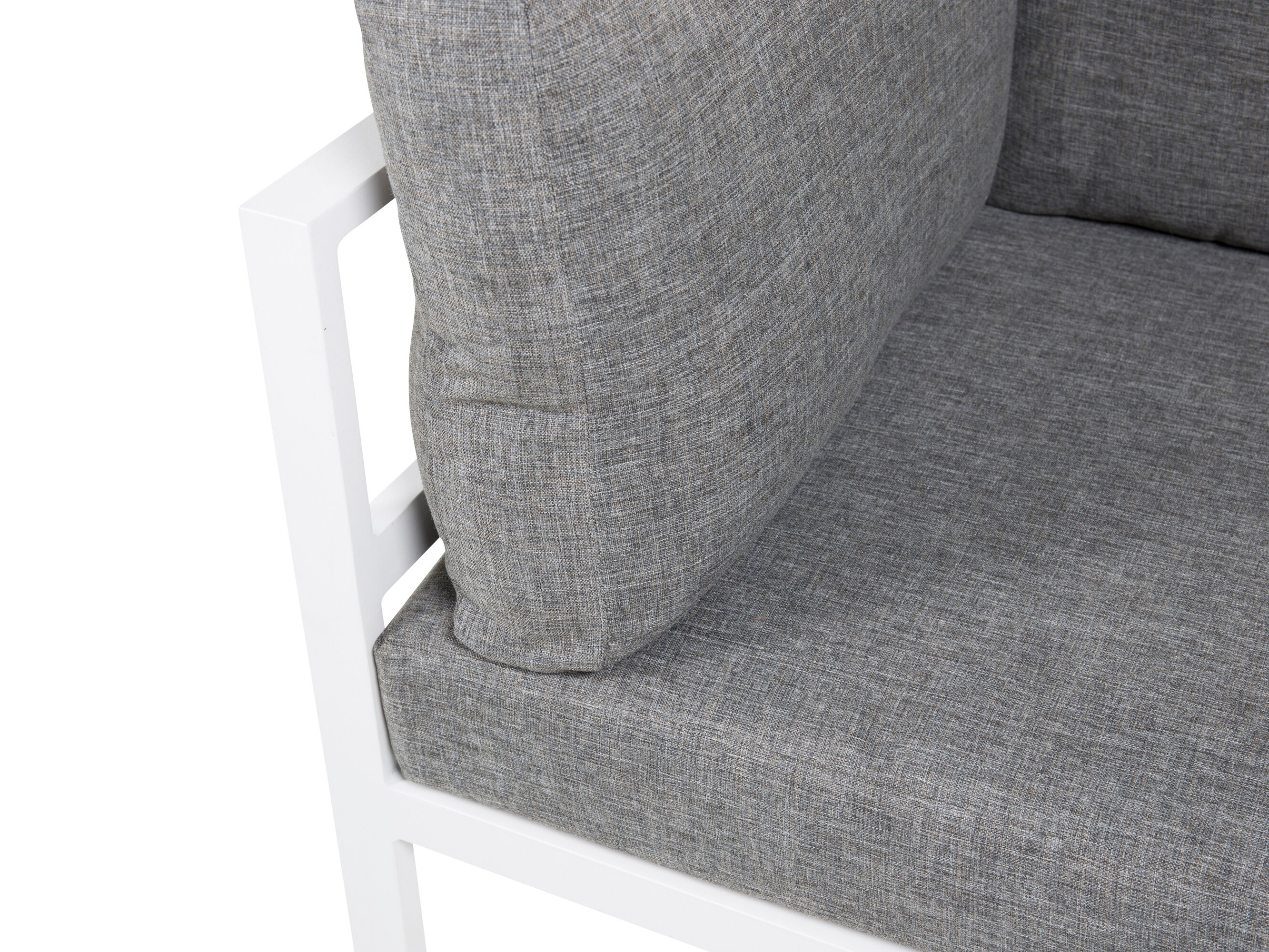 Sillón plara exterior Camorlo 101 (Gris + Blanco)