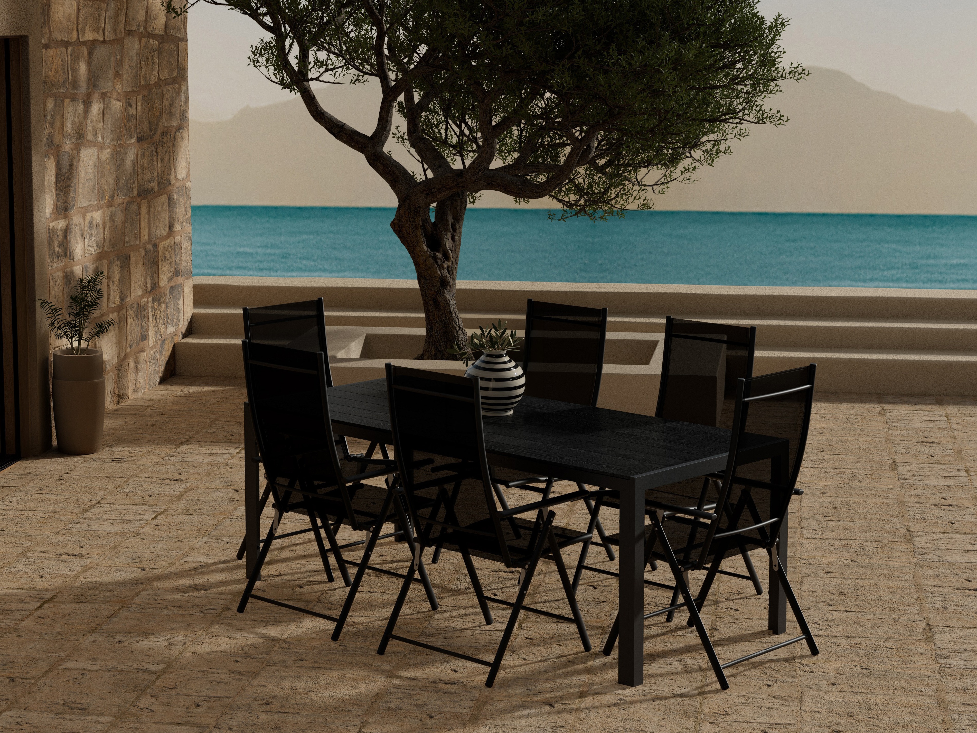 Conjunto de mesa y sillas Dallas 5264