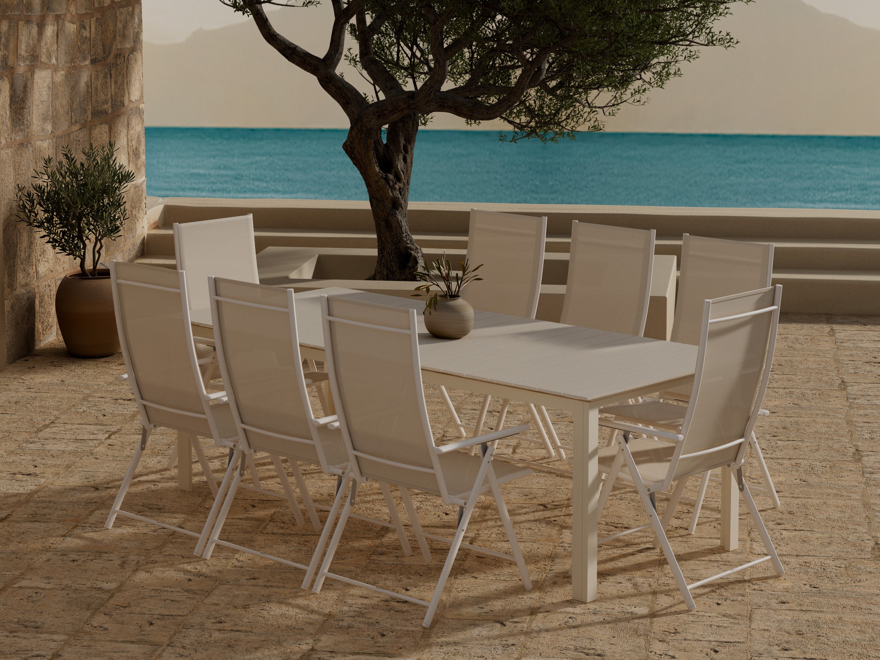 Conjunto de mesa y sillas Dallas 5266