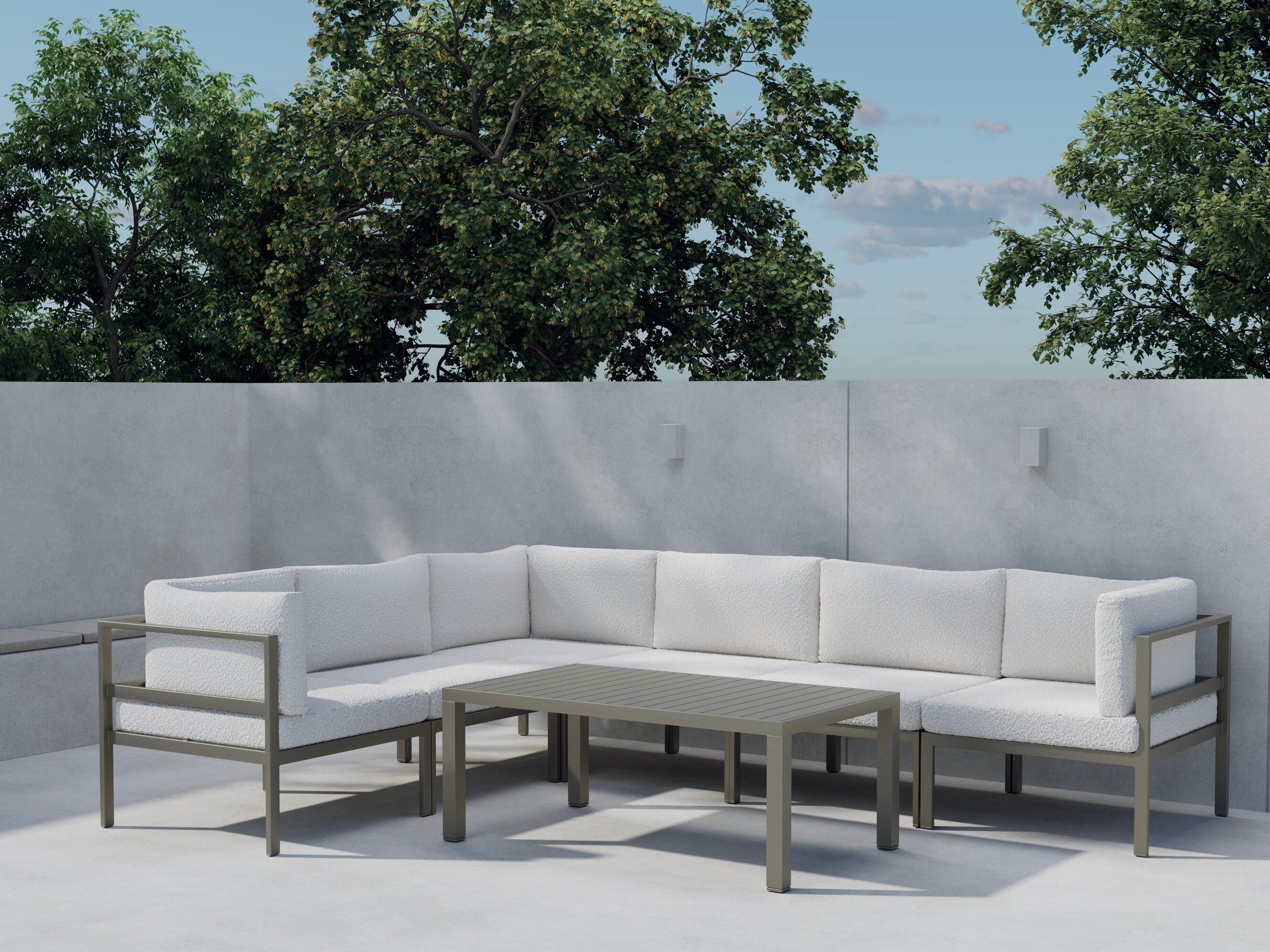 Conjunto de muebles de exterior Camorlo 112