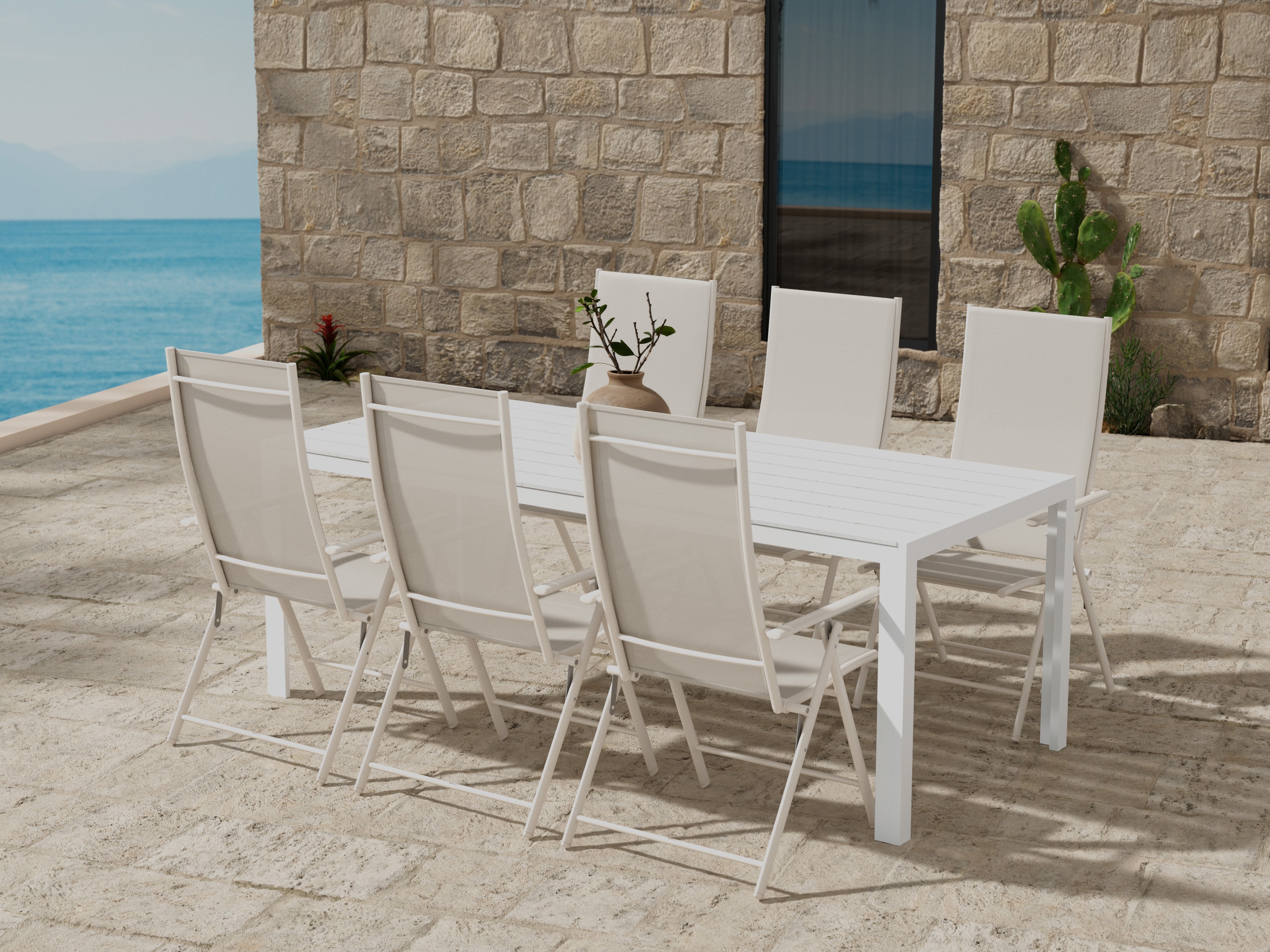Conjunto de mesa y sillas Dallas 5268